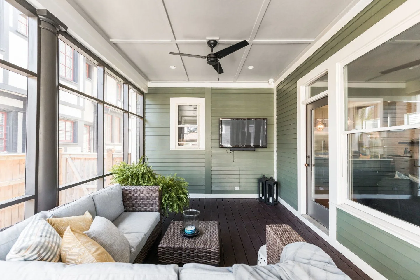 Patio season might be over, but spaces like this make it easy to stay connected to the outdoors- without ever stepping outside. 

Designed for comfort, light, and year-round relaxation, this kind of space is quickly becoming a home owner favorite.