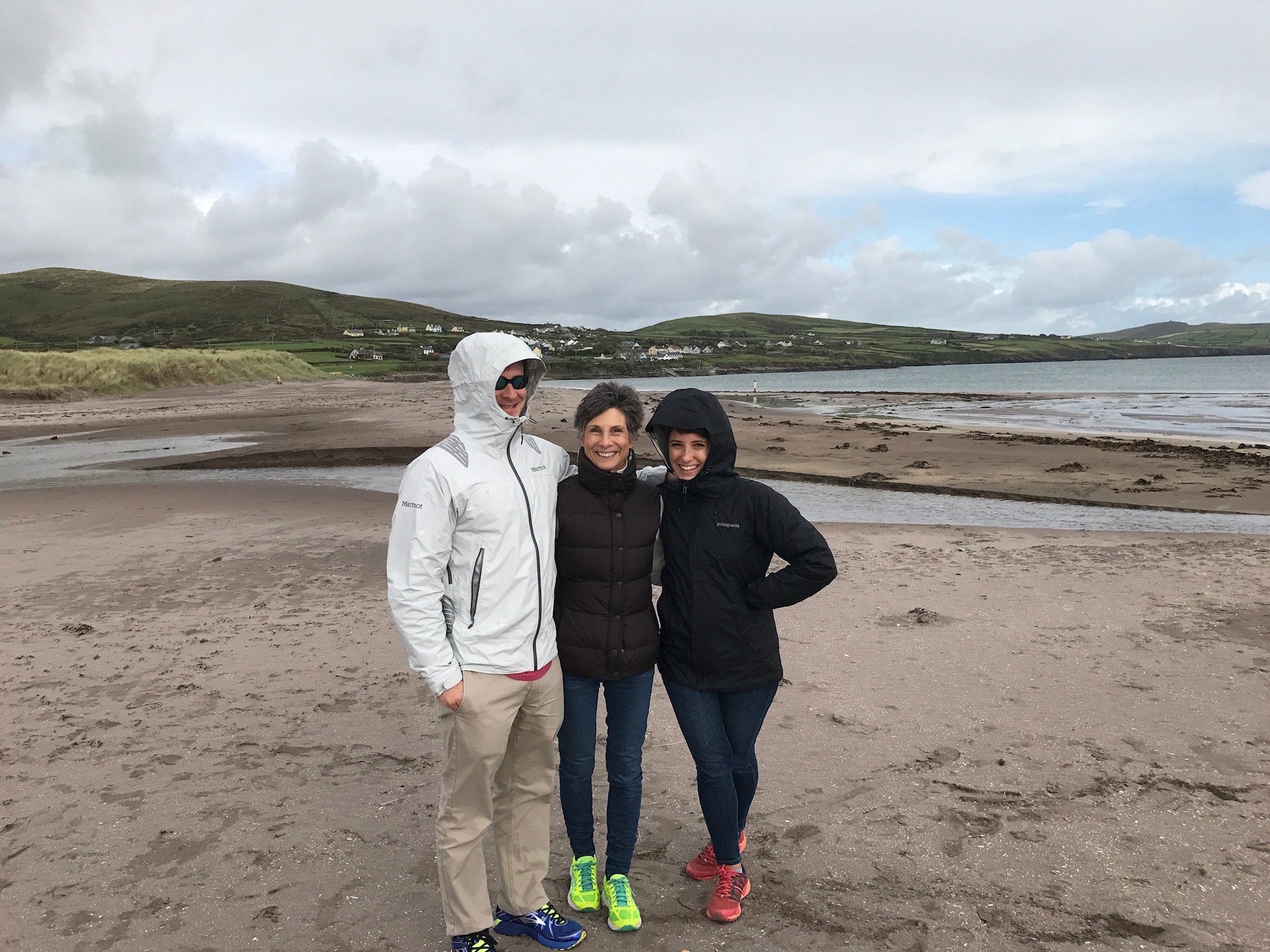 Chilly on the beach in Dingle