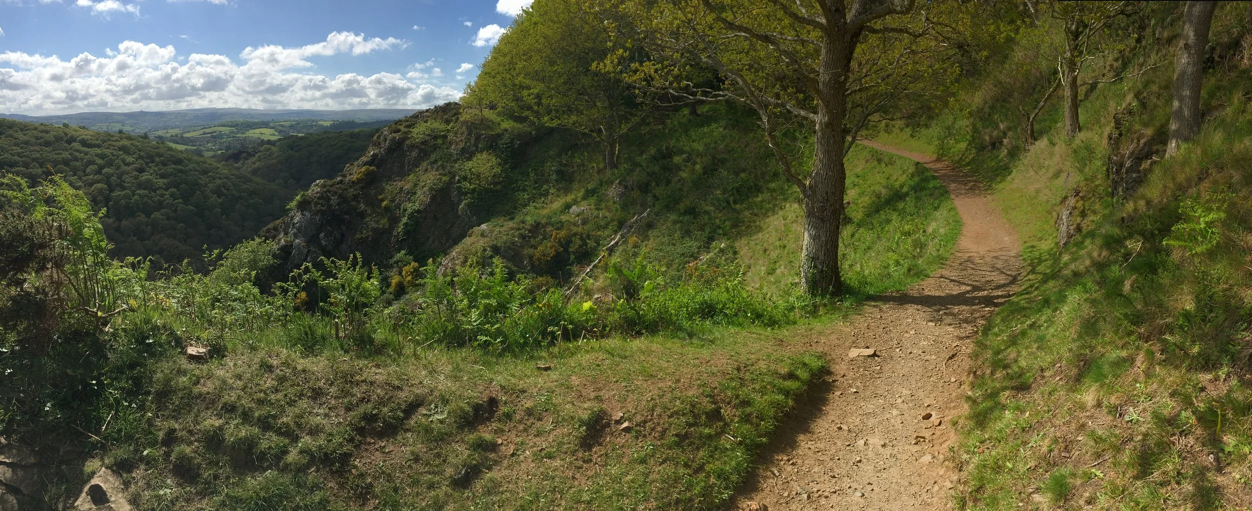 walking across england