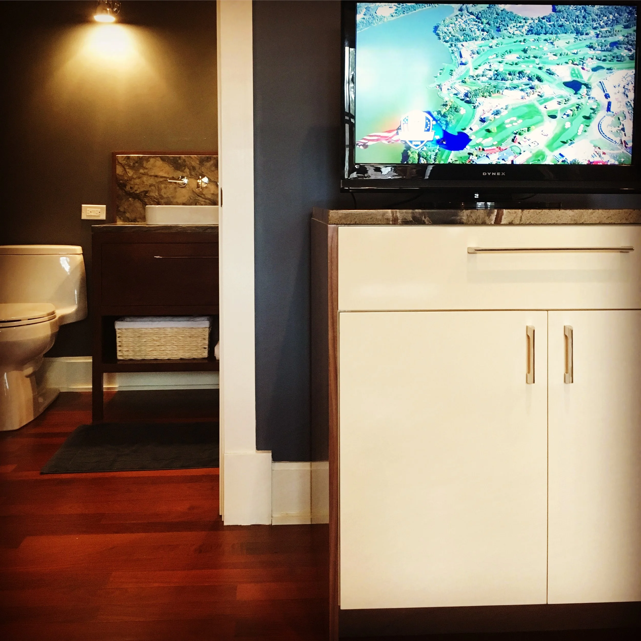 can't find the right furniture?  make it yourself.  kind of...