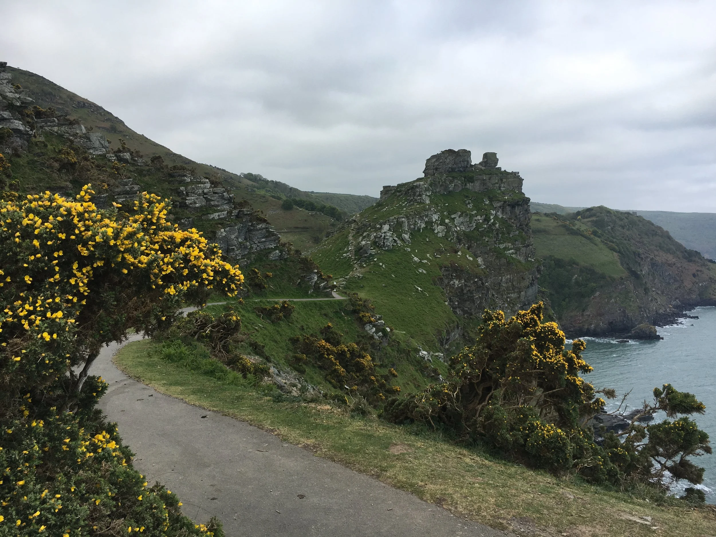 the Two Moors Way begins, PART 4 of my first solo hike.