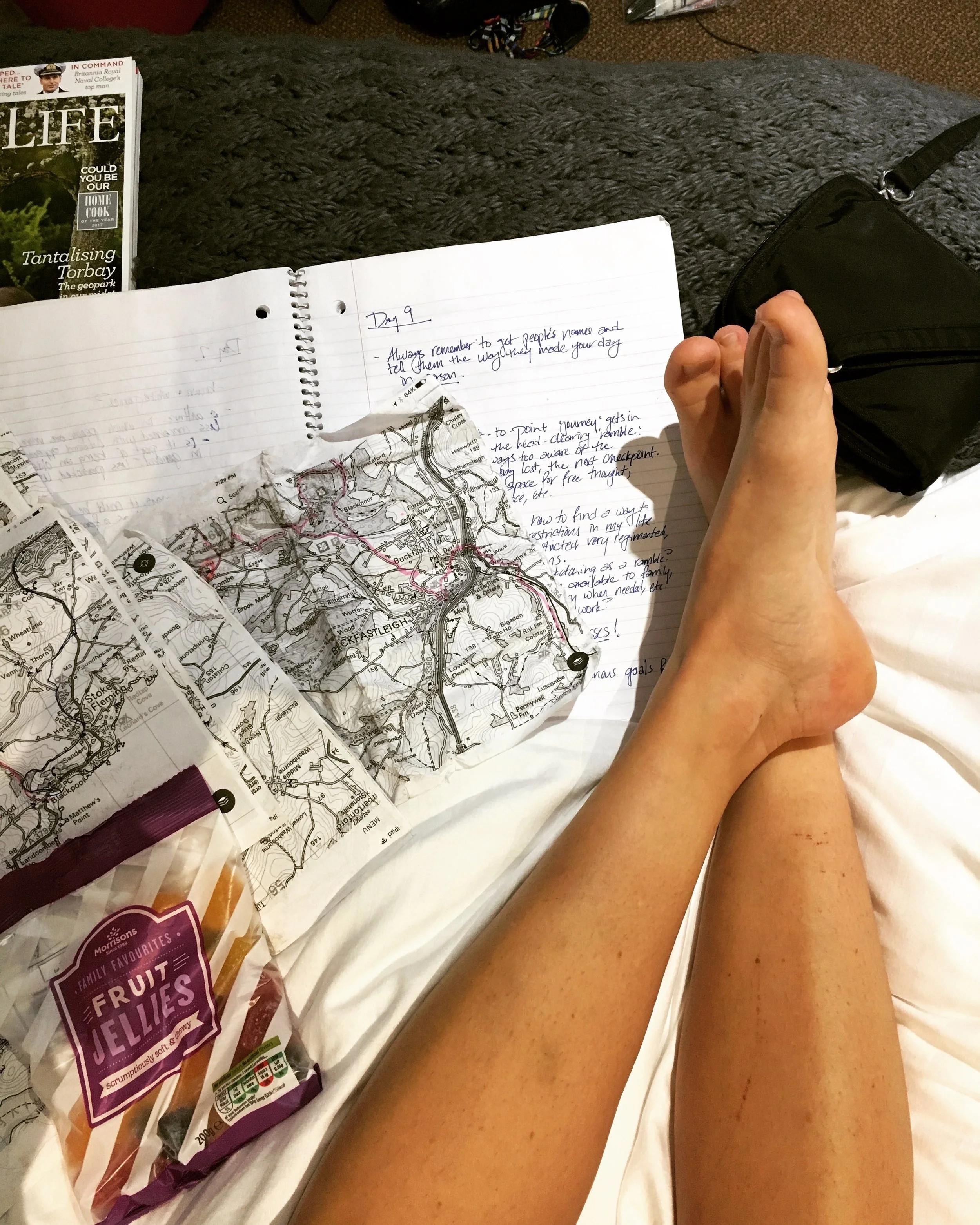 The Two Moors Way, Part 9, The final stretch. 