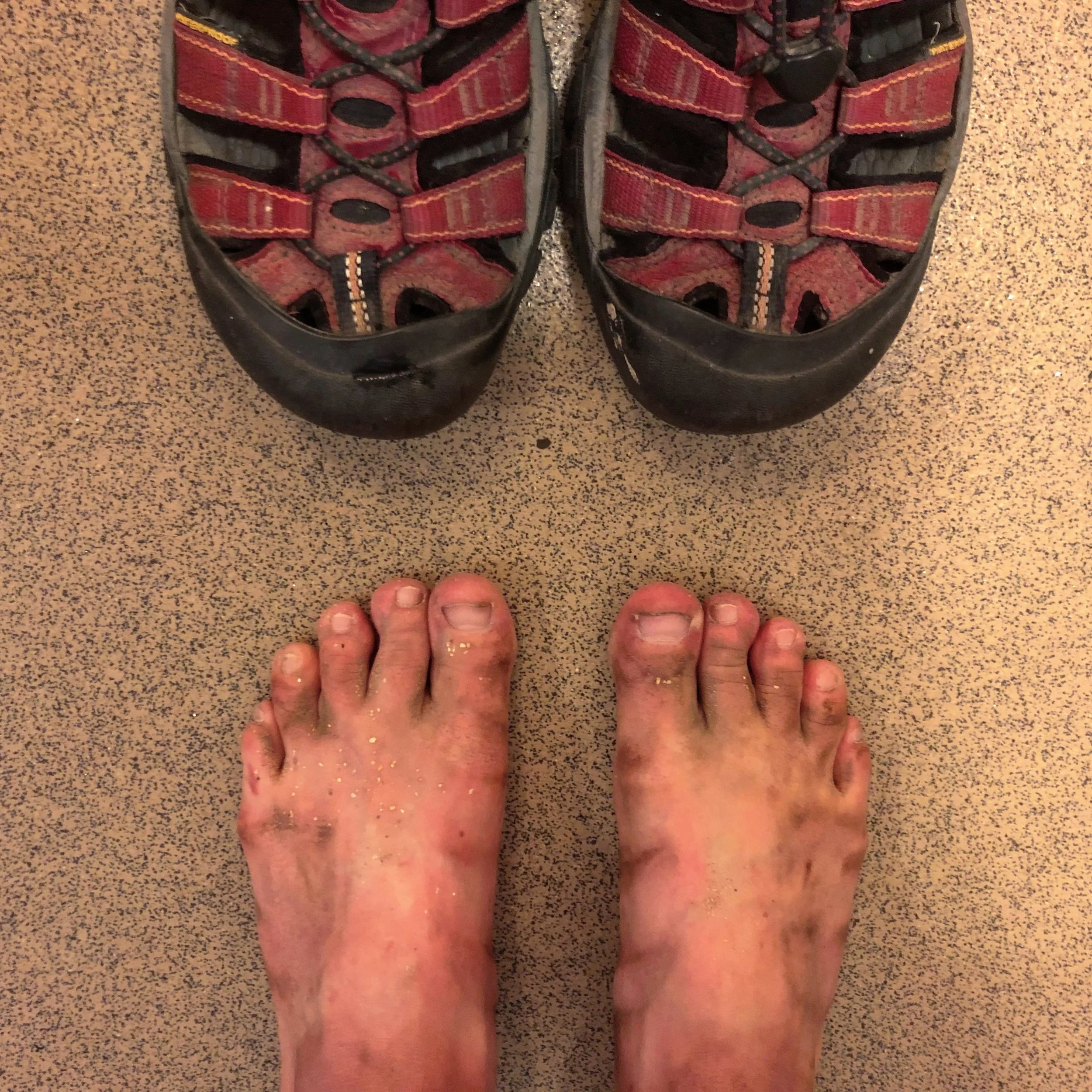 11 days in SW England, OR 47 beautiful beaches and some really sunburned feet.