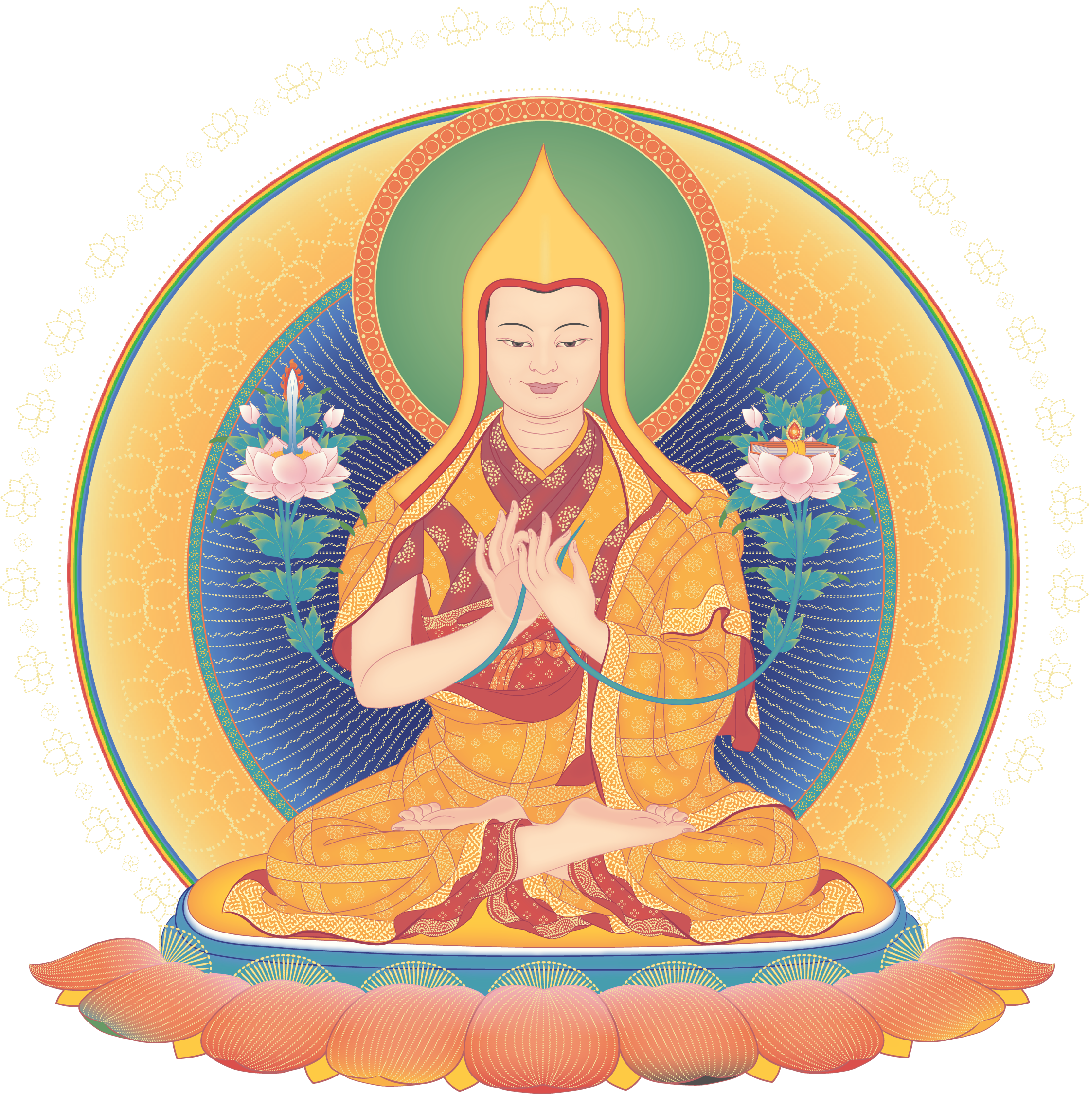 Je tsongkhapa, the spiritual guide of kadampa buddhism