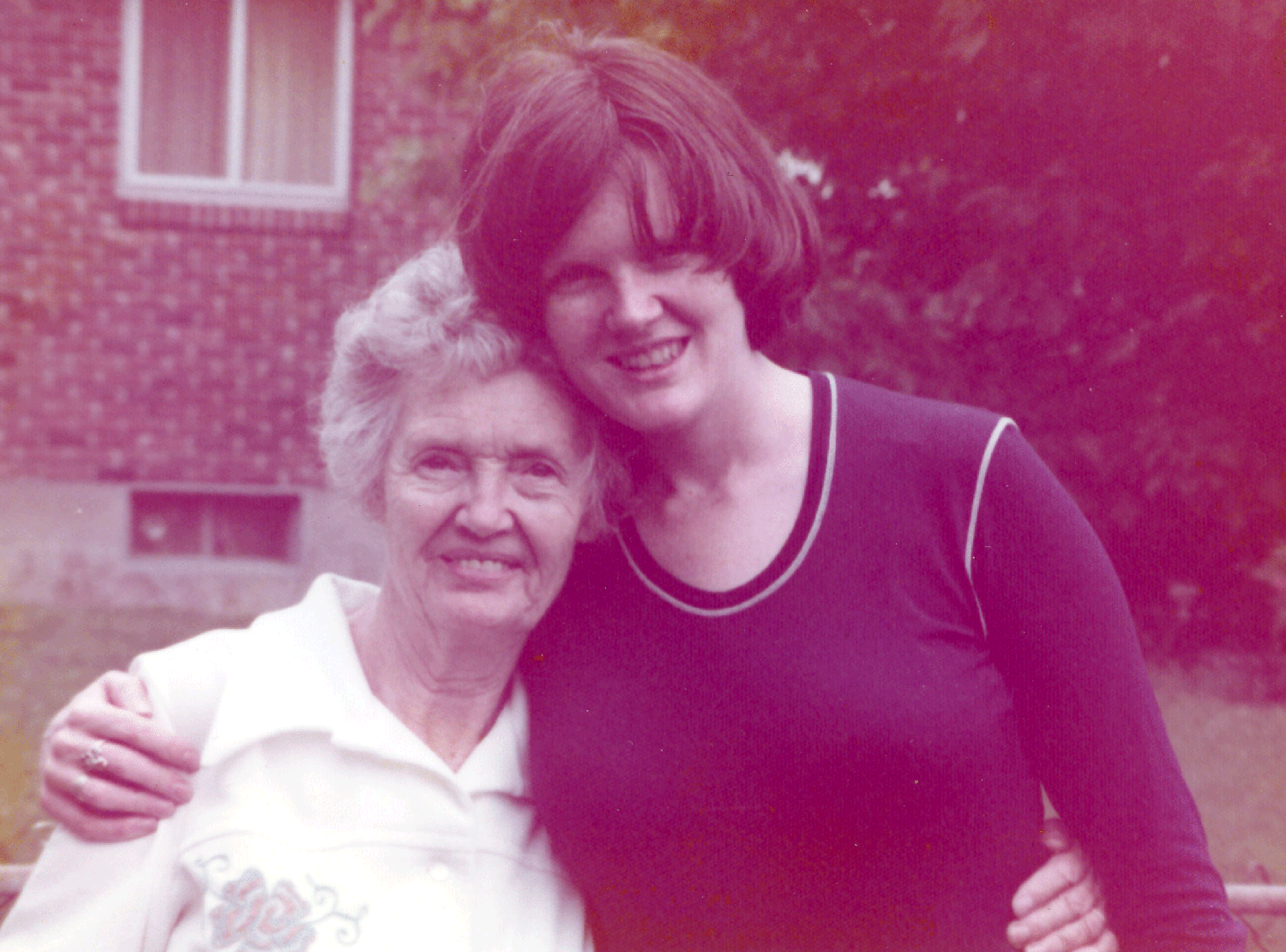 Isabel and Susan Kirby, 1976