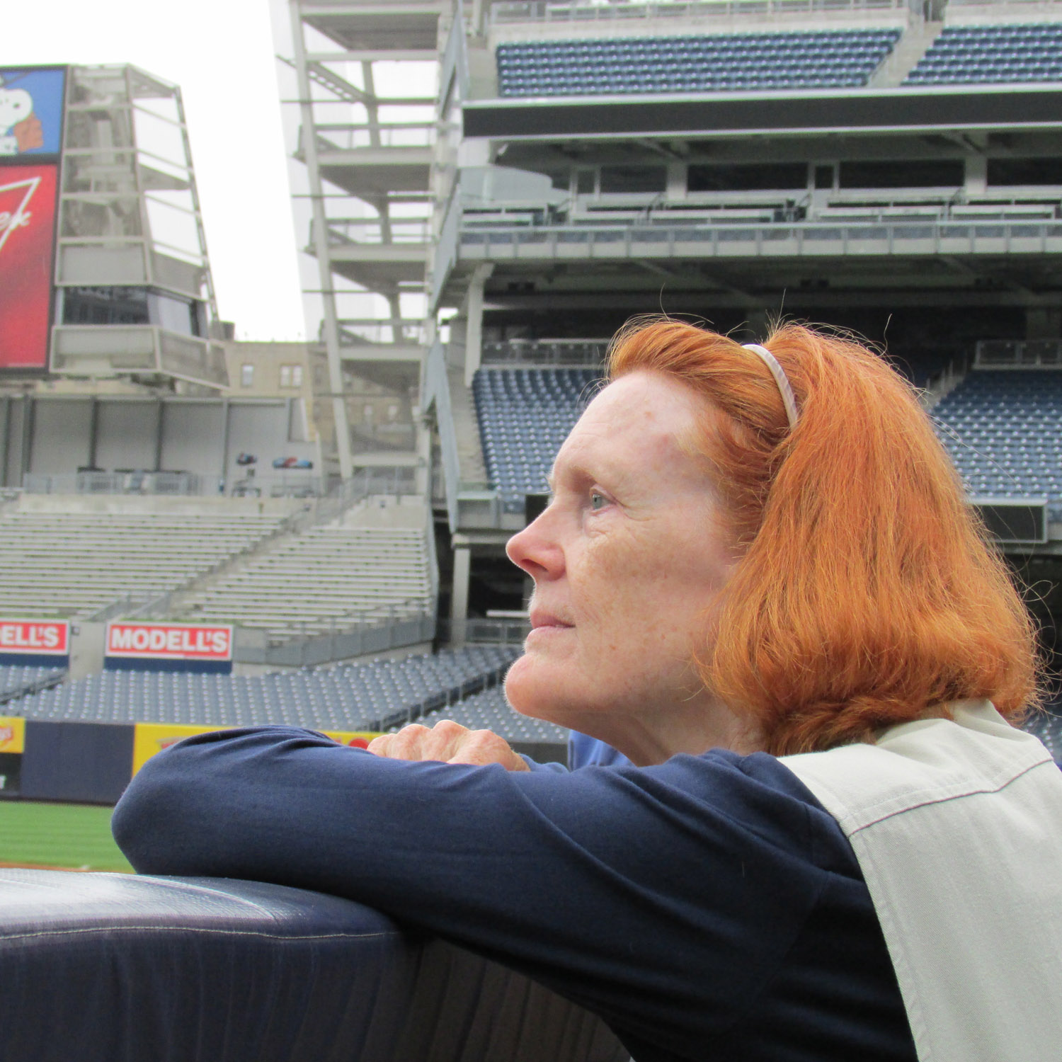 Susan in dugout 1500 7-2013 065.jpg