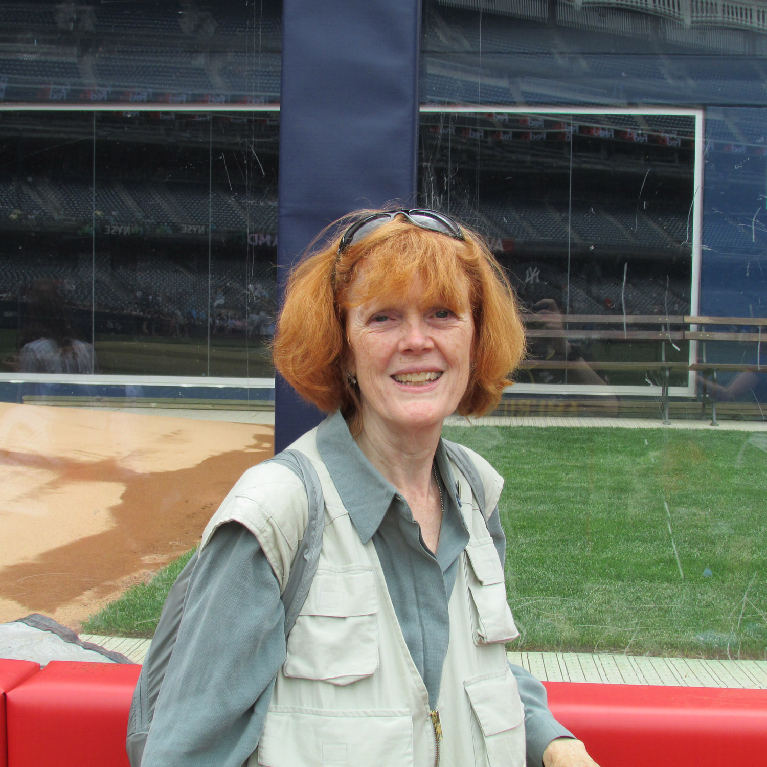 Susan on field 1500 5-13-2013 170.jpg