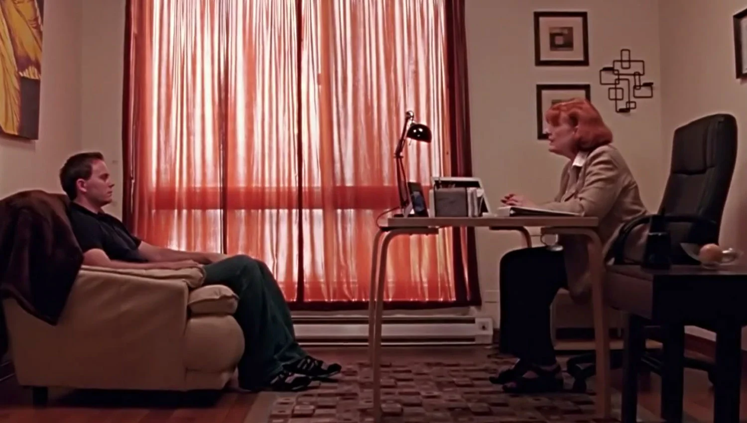 Jason Altman and Susan Kirby in Bye, Bye Love .