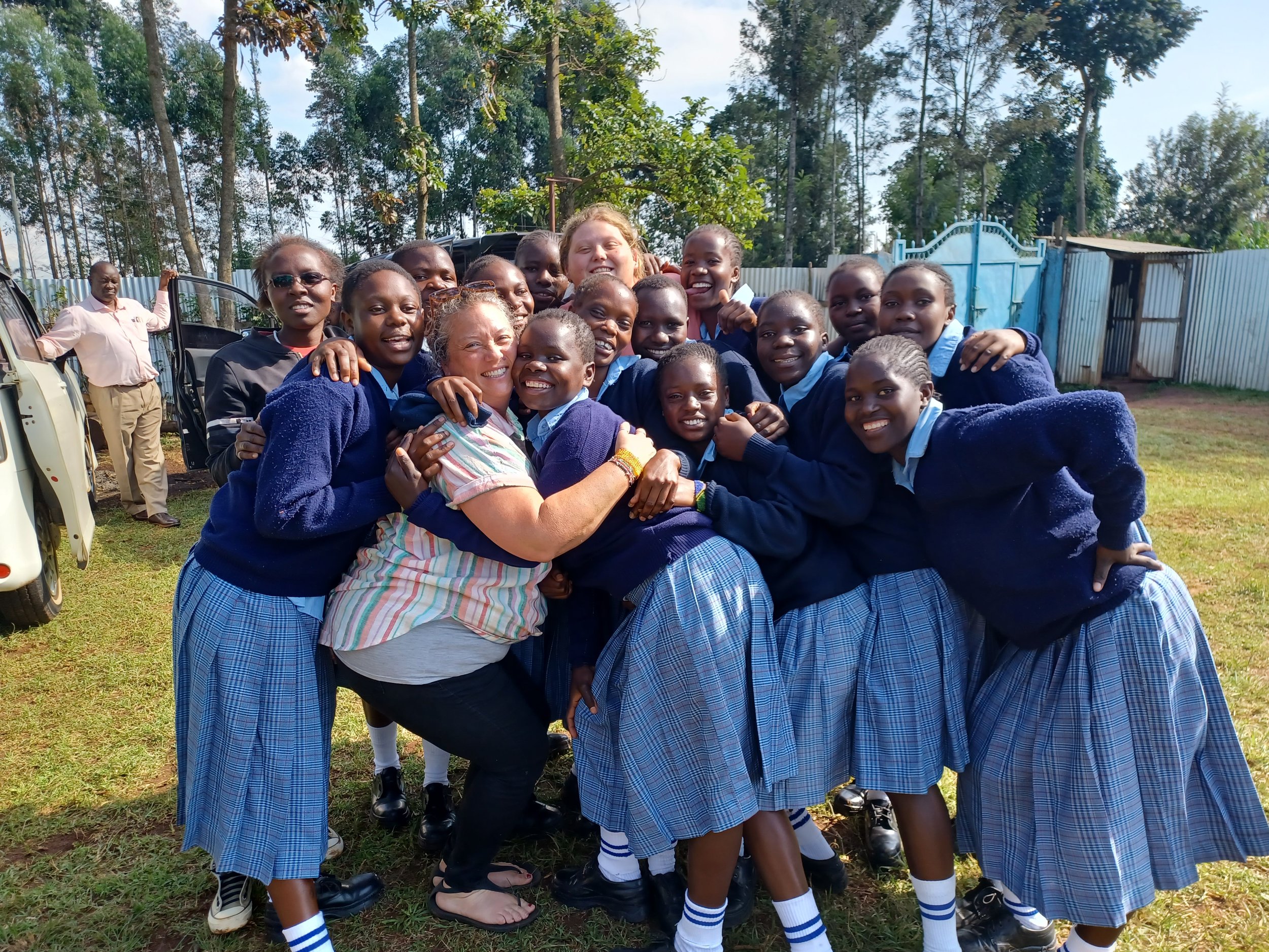 Leslee Shares the Love in Kenya