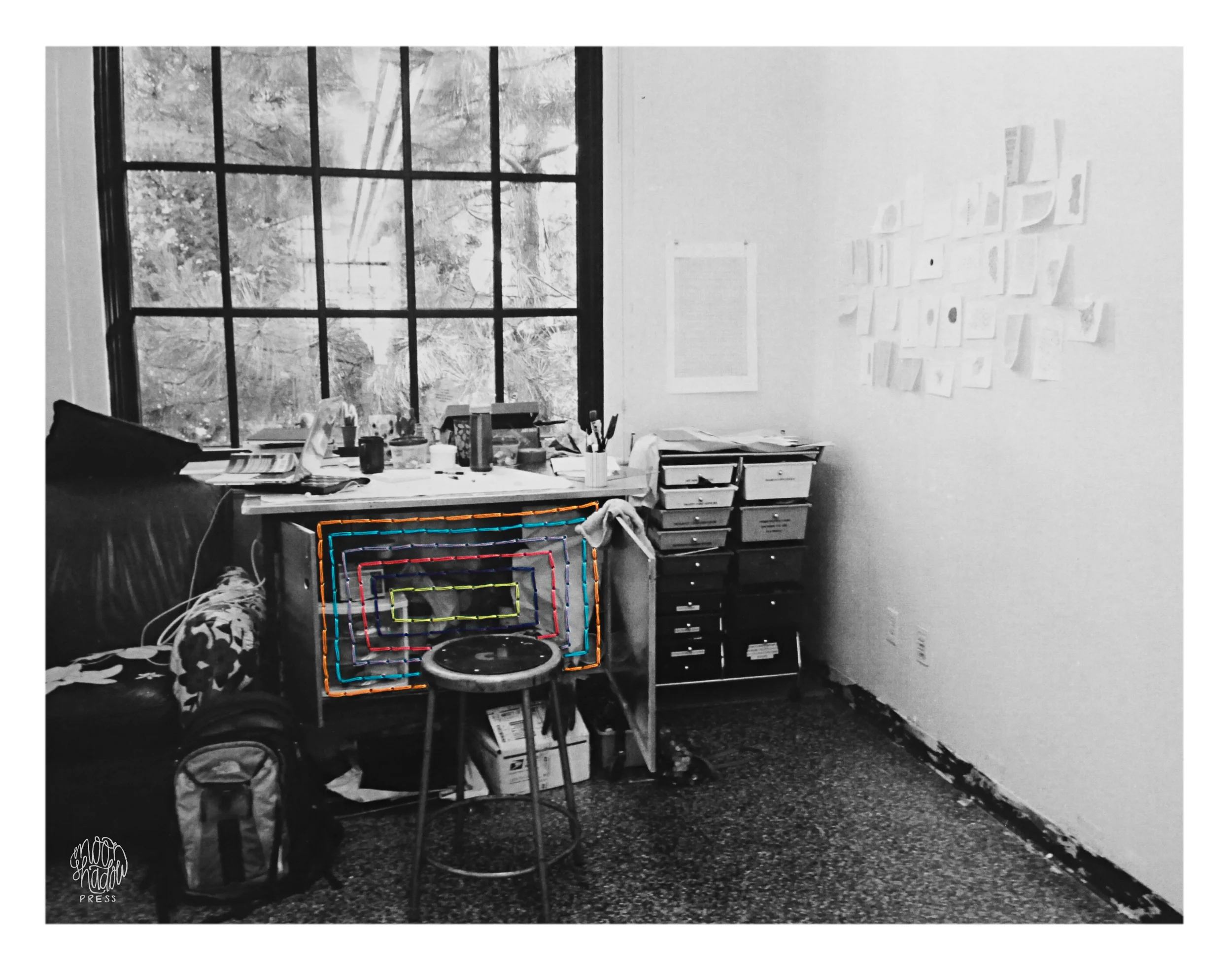 Thought Clouds VI/Where Creativity Pools: Desks