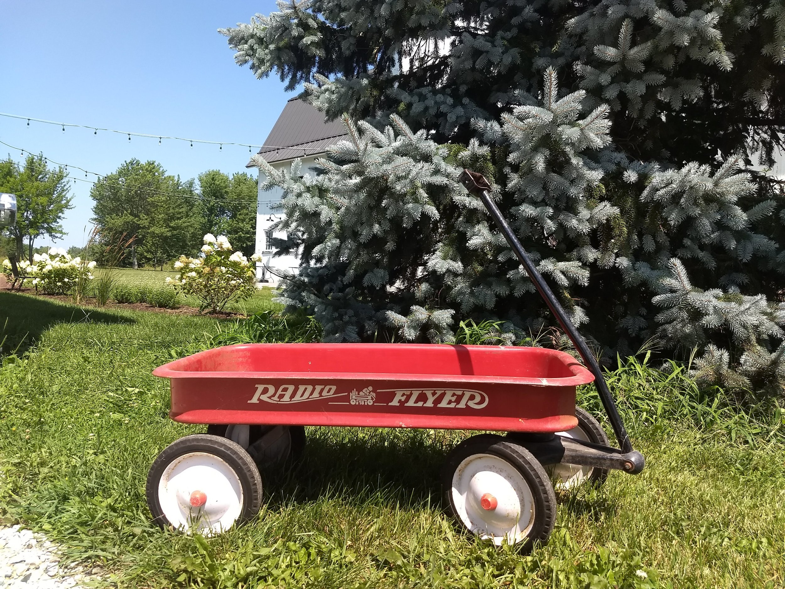 vintage radio flyer wagon