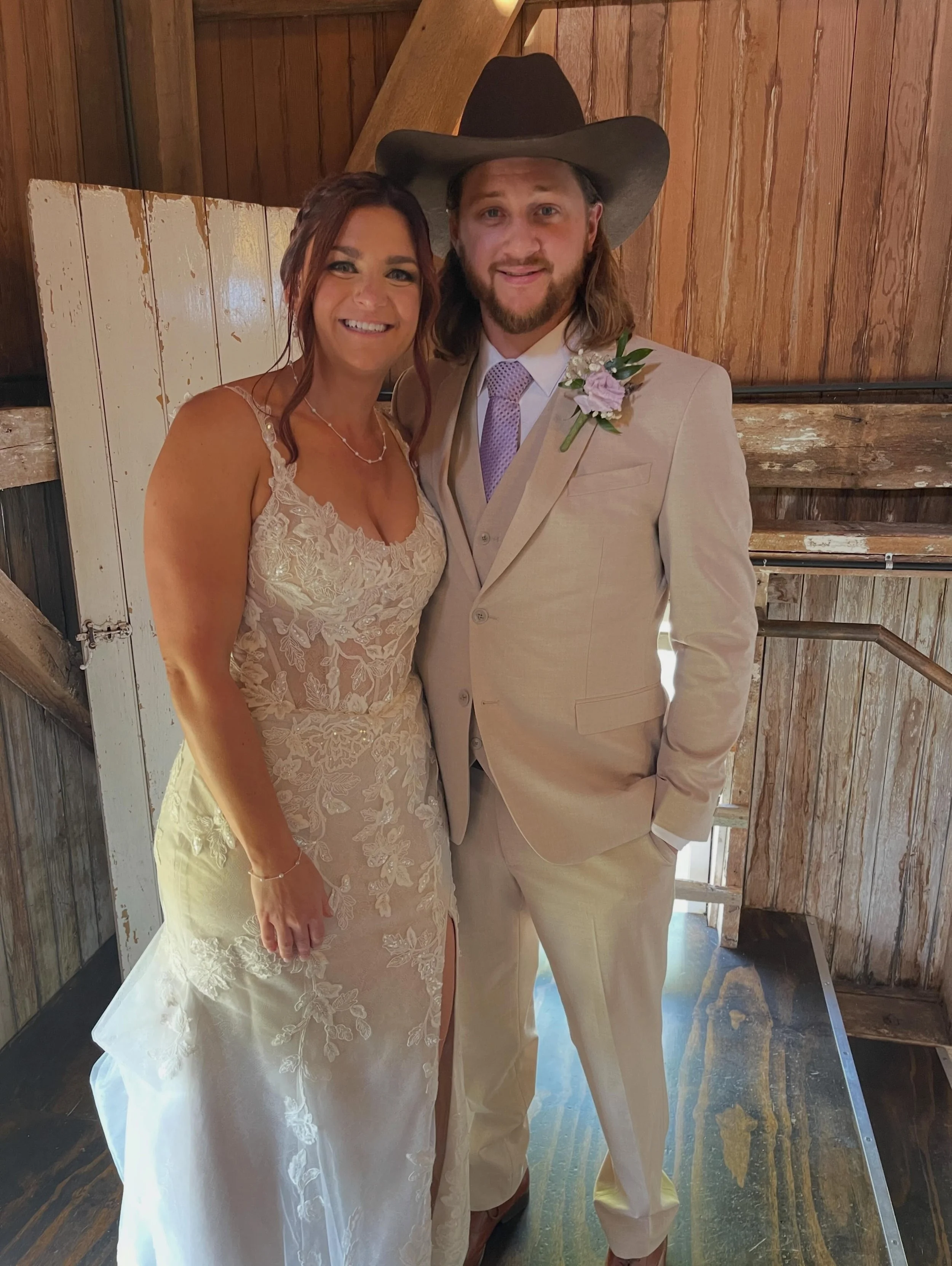 Congratulations Emily &amp; Collin! #bluestemfarmandevents #realbarnweddingvenue #chicagowedding #lakegenevawedding