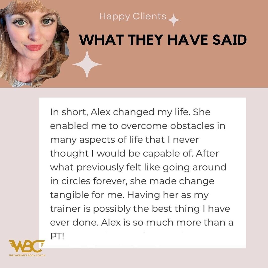 What my clients say! Swipe 👈🏻

How much is &lsquo;life changing&rsquo; worth? 

Can you put a number on something that completely changes your life? 

Even though you can&rsquo;t put a number on these kinds of results, I totally have and when I wav