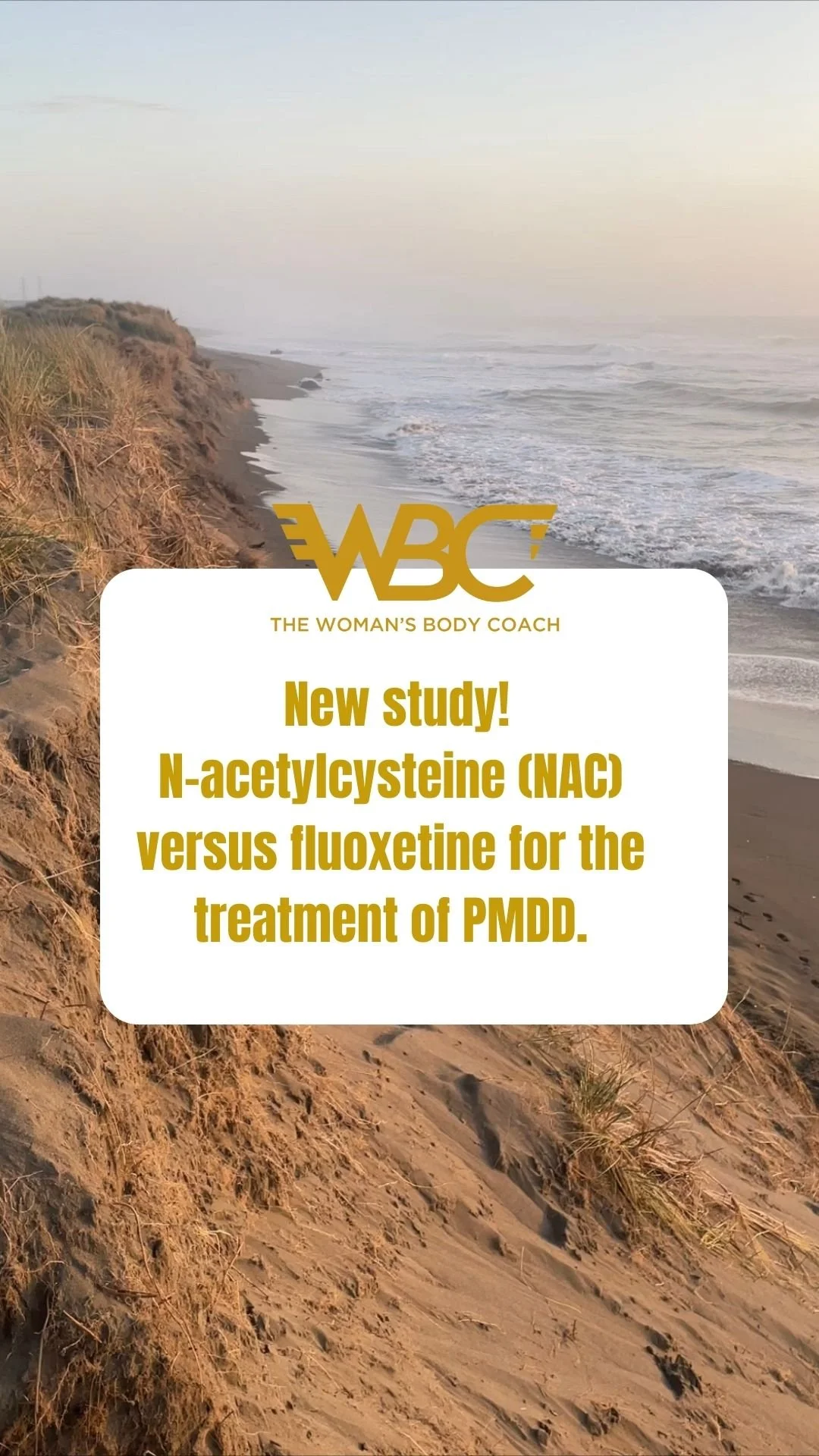 N-acetylcysteine (NAC) versus fluoxetine for the treatment of PMDD.