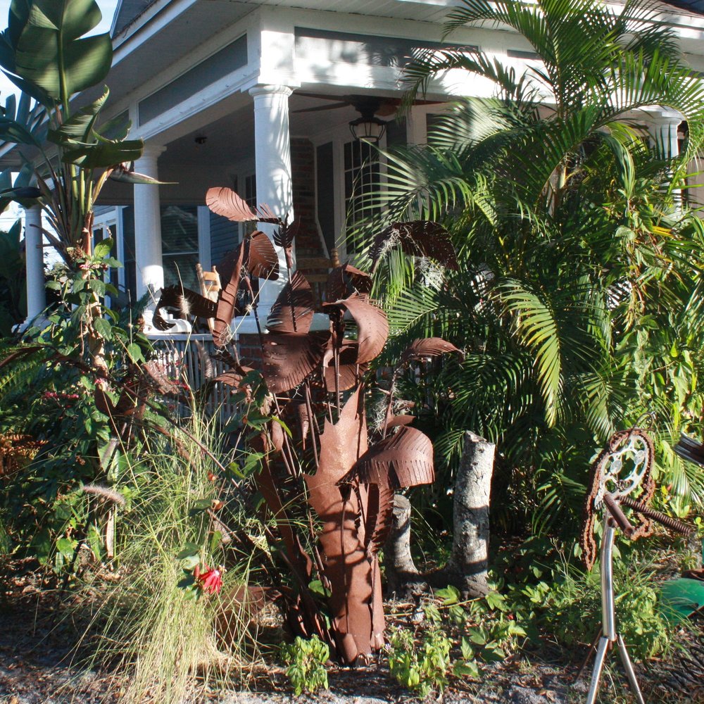 Fan Palm Sculpture