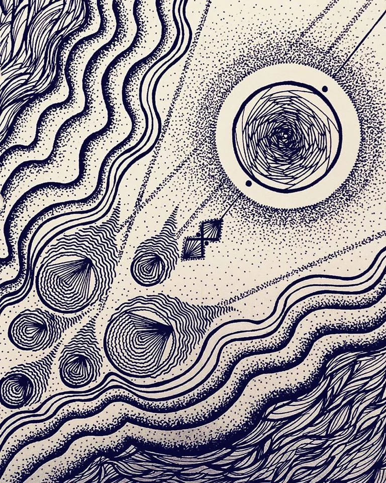 "Wave" 6 X 9 Art Print