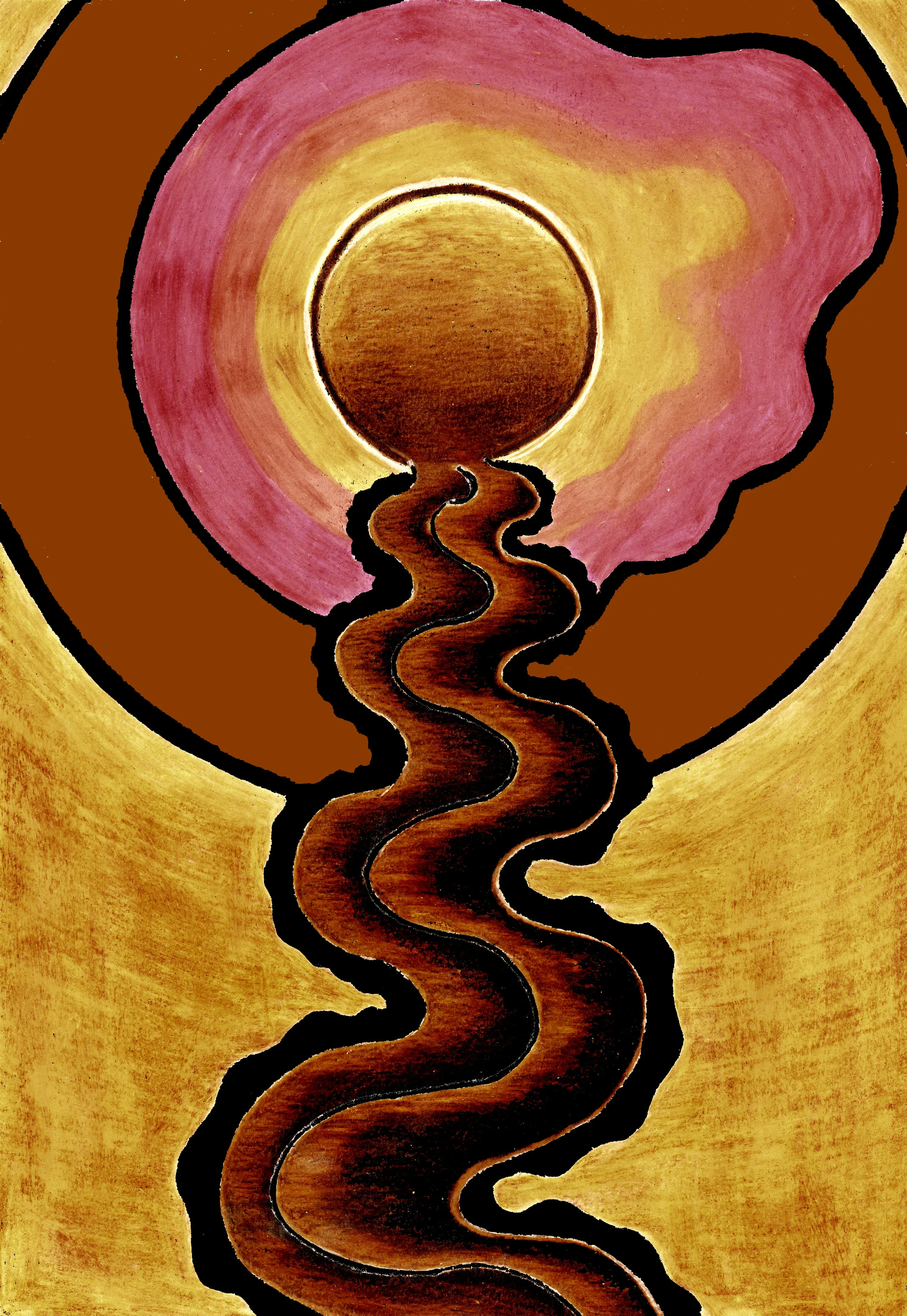 "Prismaspheres" 6 X 9 Art Print