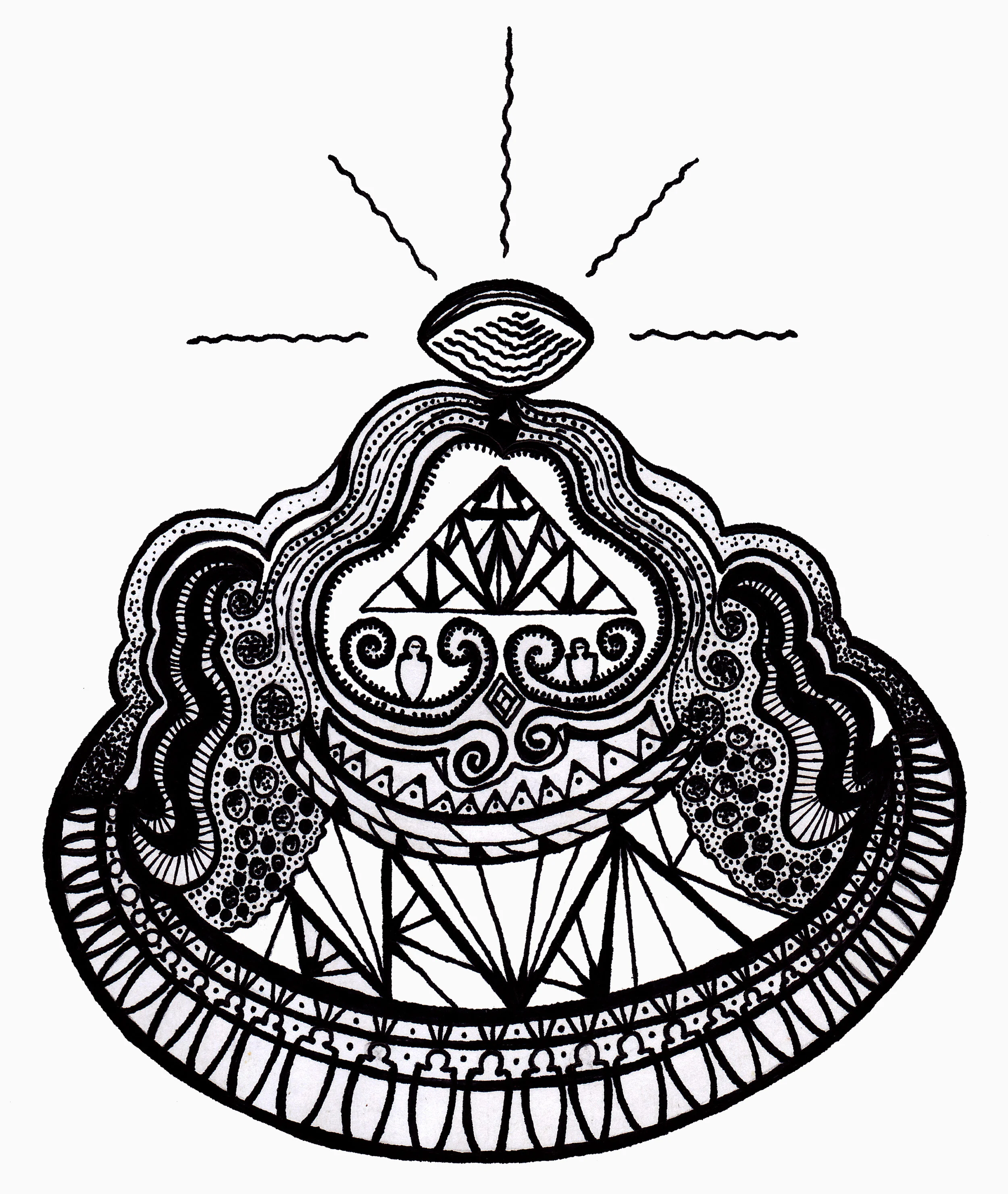 "Vision" 6 X 6 Art Print