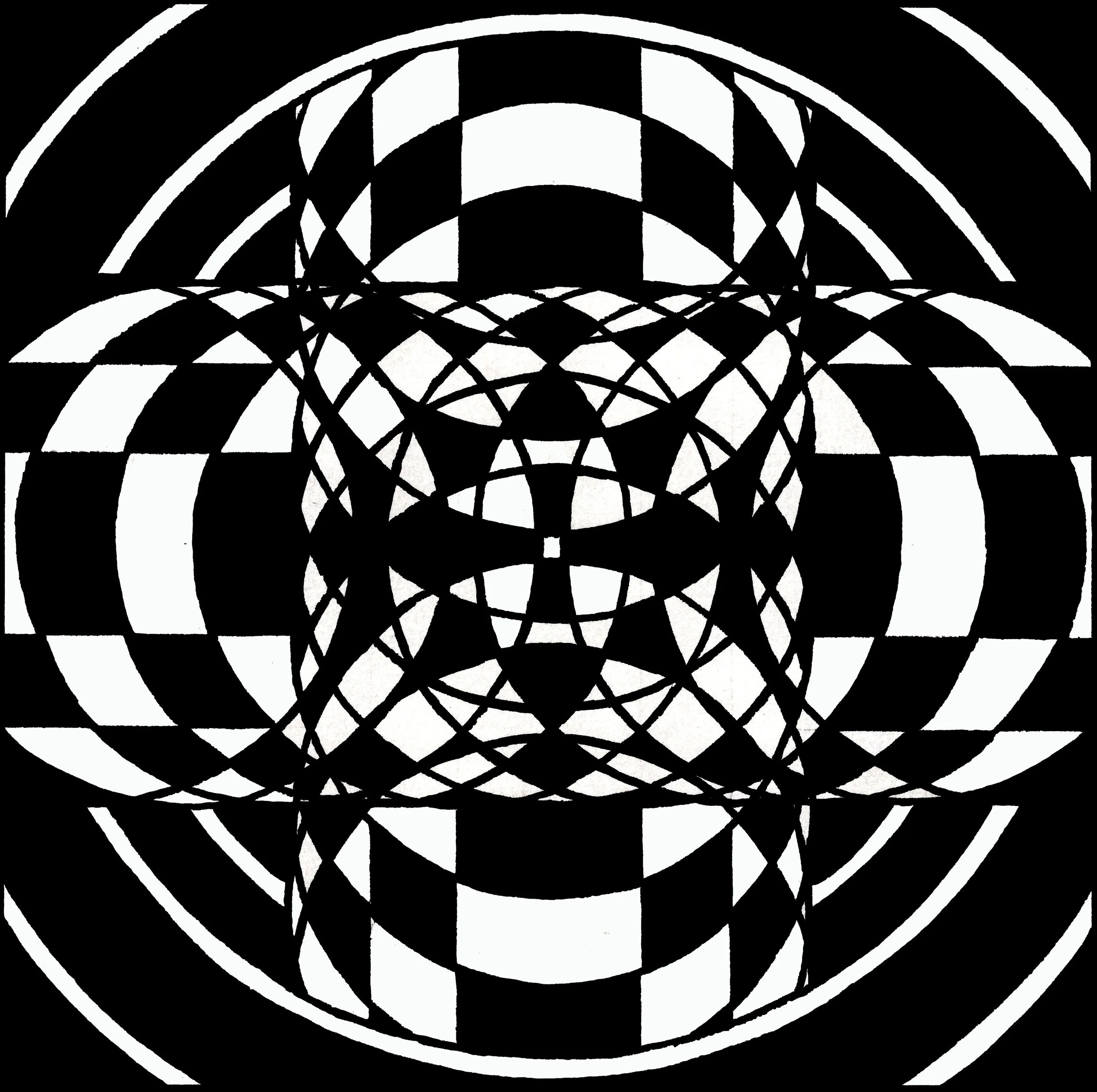 "Illusion" 6 X 6 Art Print