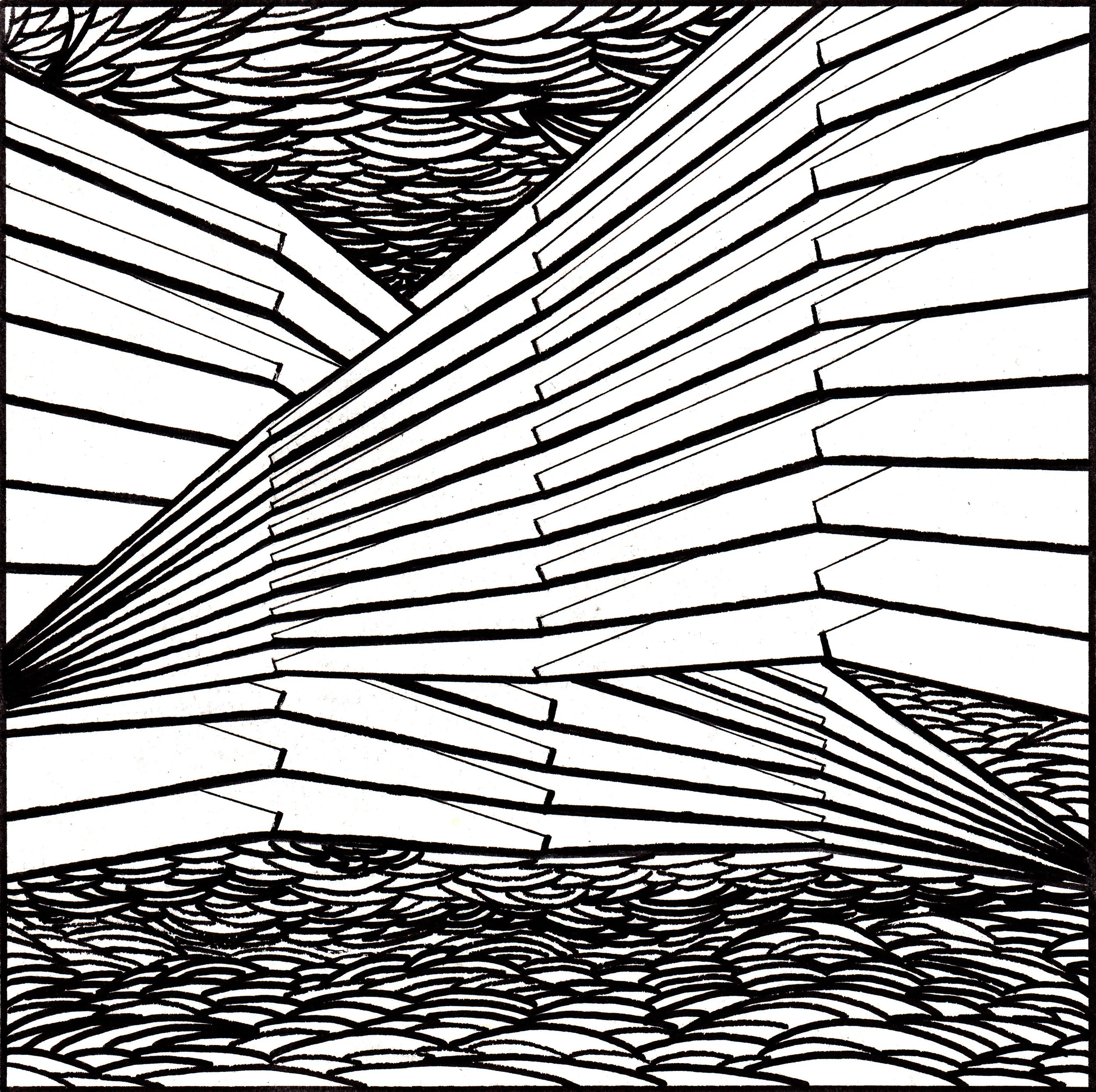 "Walls" 6 X 6 Art Print