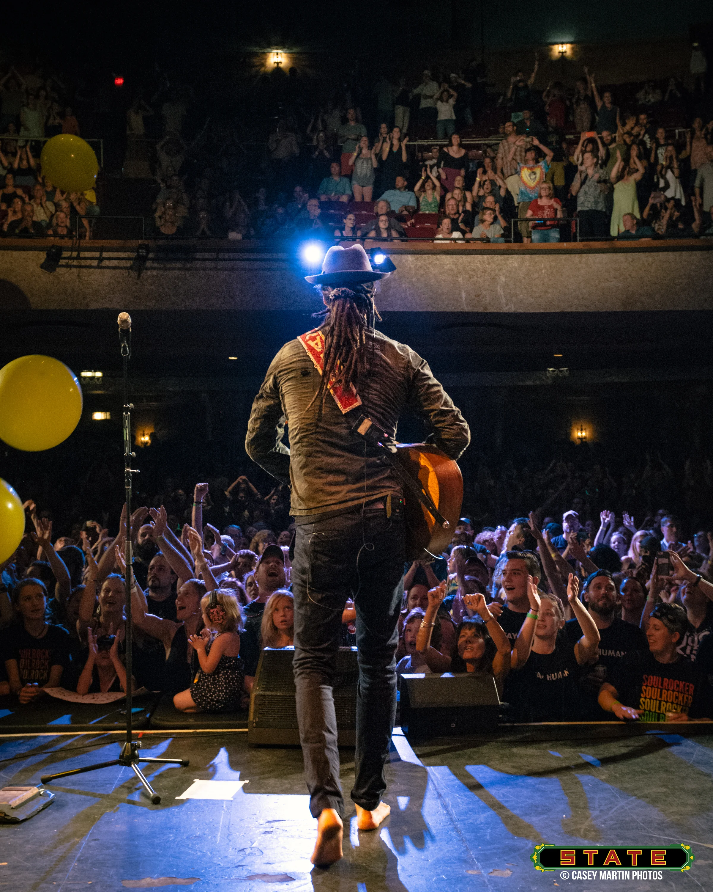 Michael Franti at the State Theatre 2017 (Photo Credit: State Theatre of Ithaca)