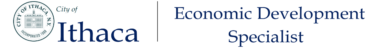 Job Opportunity: Economic Development Specialist for City of Ithaca