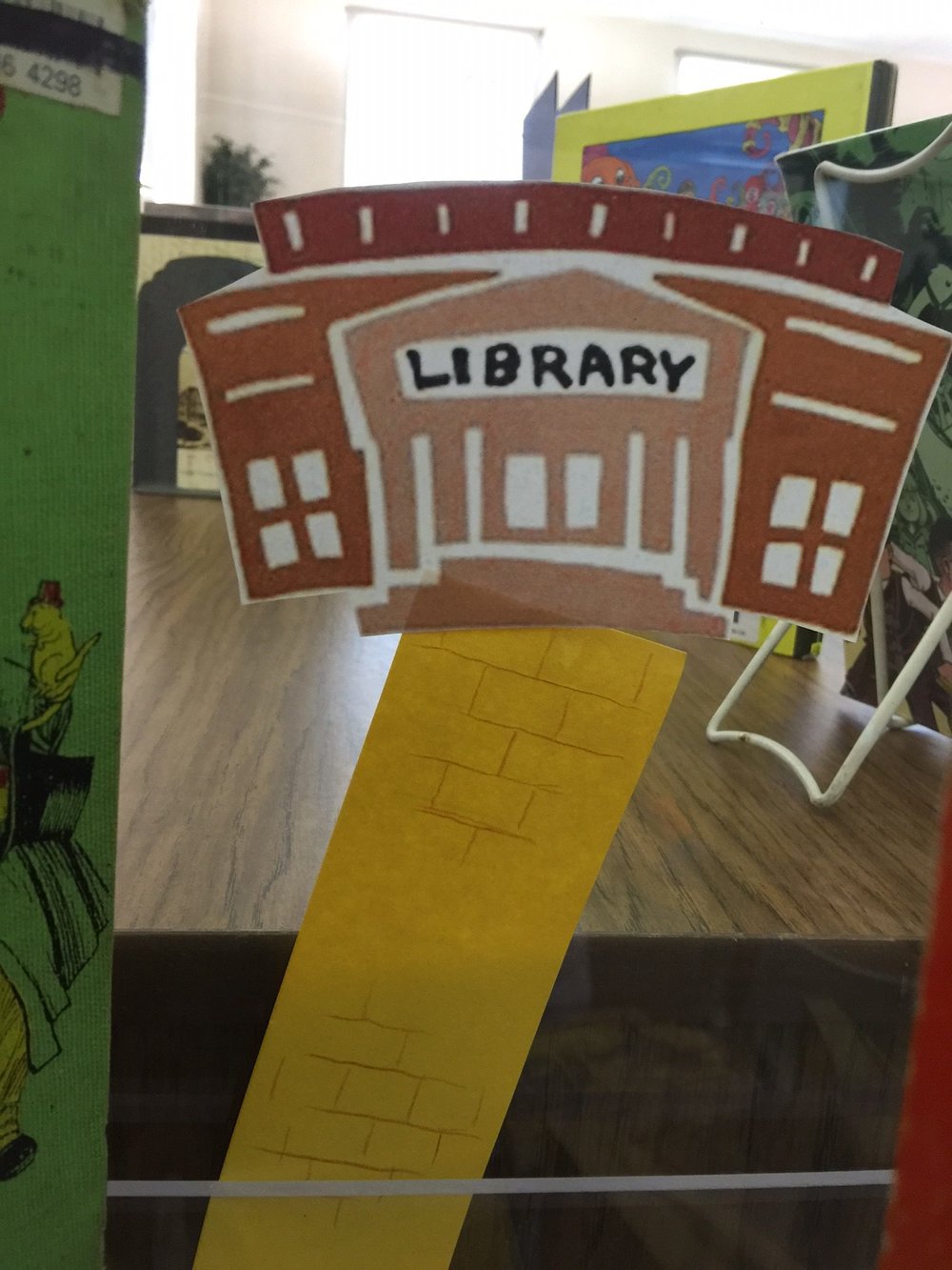 Yellow Brick Road ends at the Library