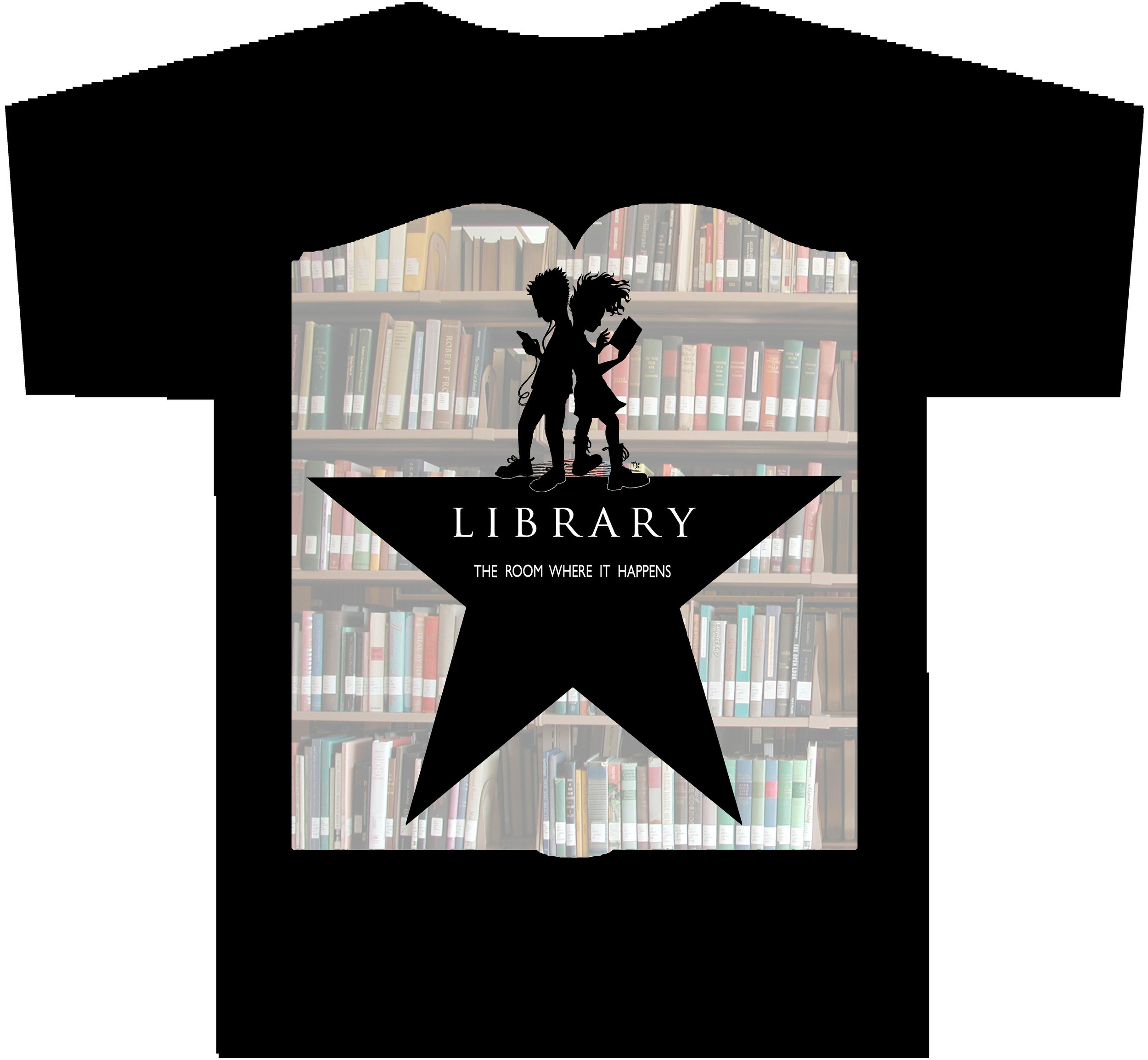 LIBRARY: THE ROOM WHERE IT HAPPENS T-Shirt
