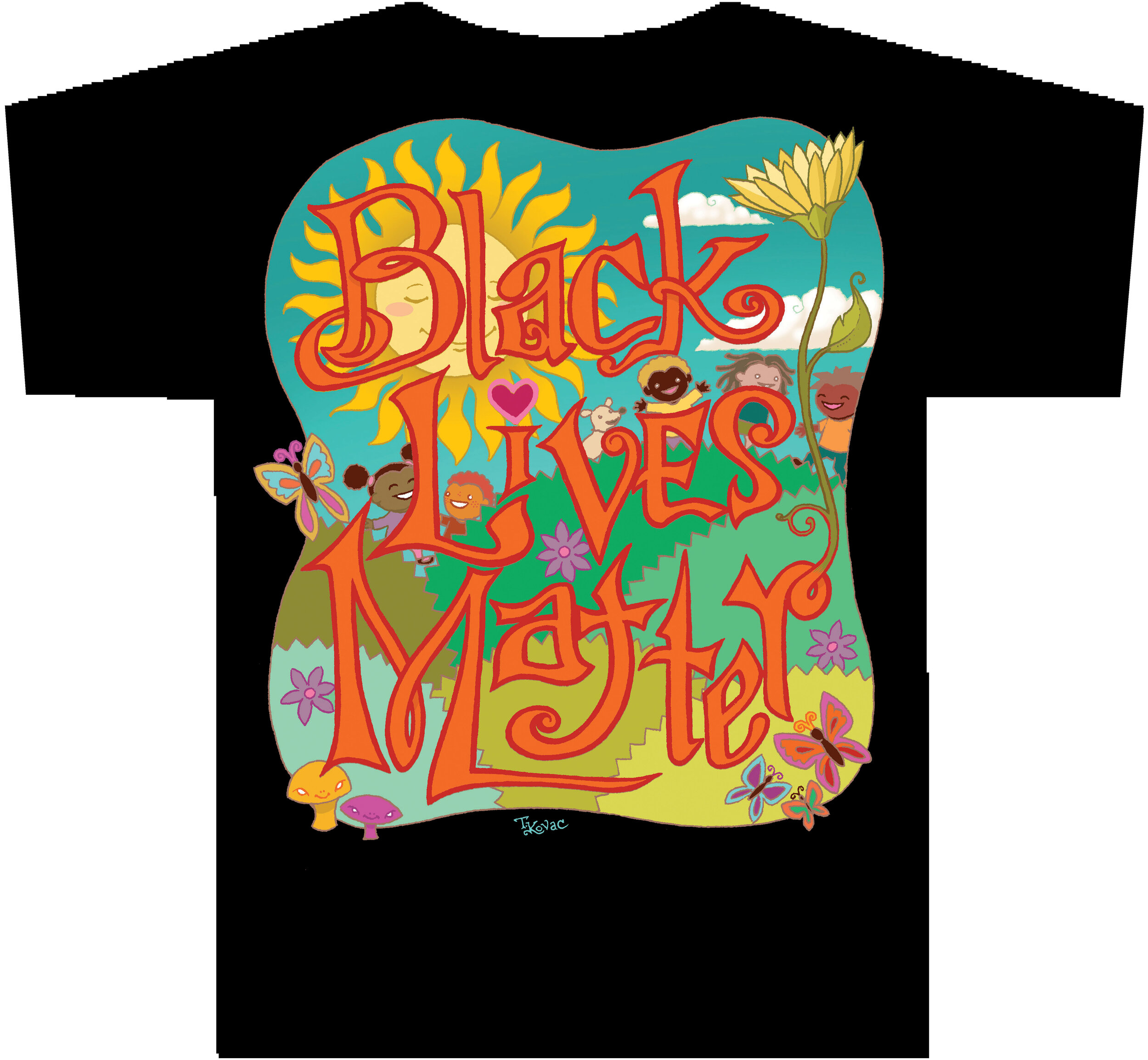 "Black Lives Matter" shirts