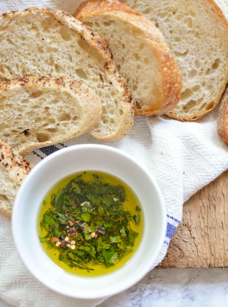 Olive Oil and Herb Dipping Sauce