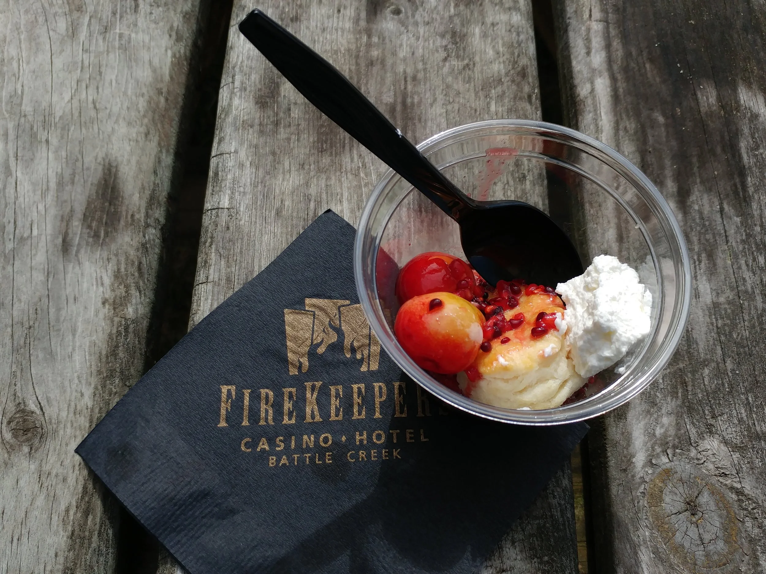 Cherries Jubilee with Buttermilk Biscuits