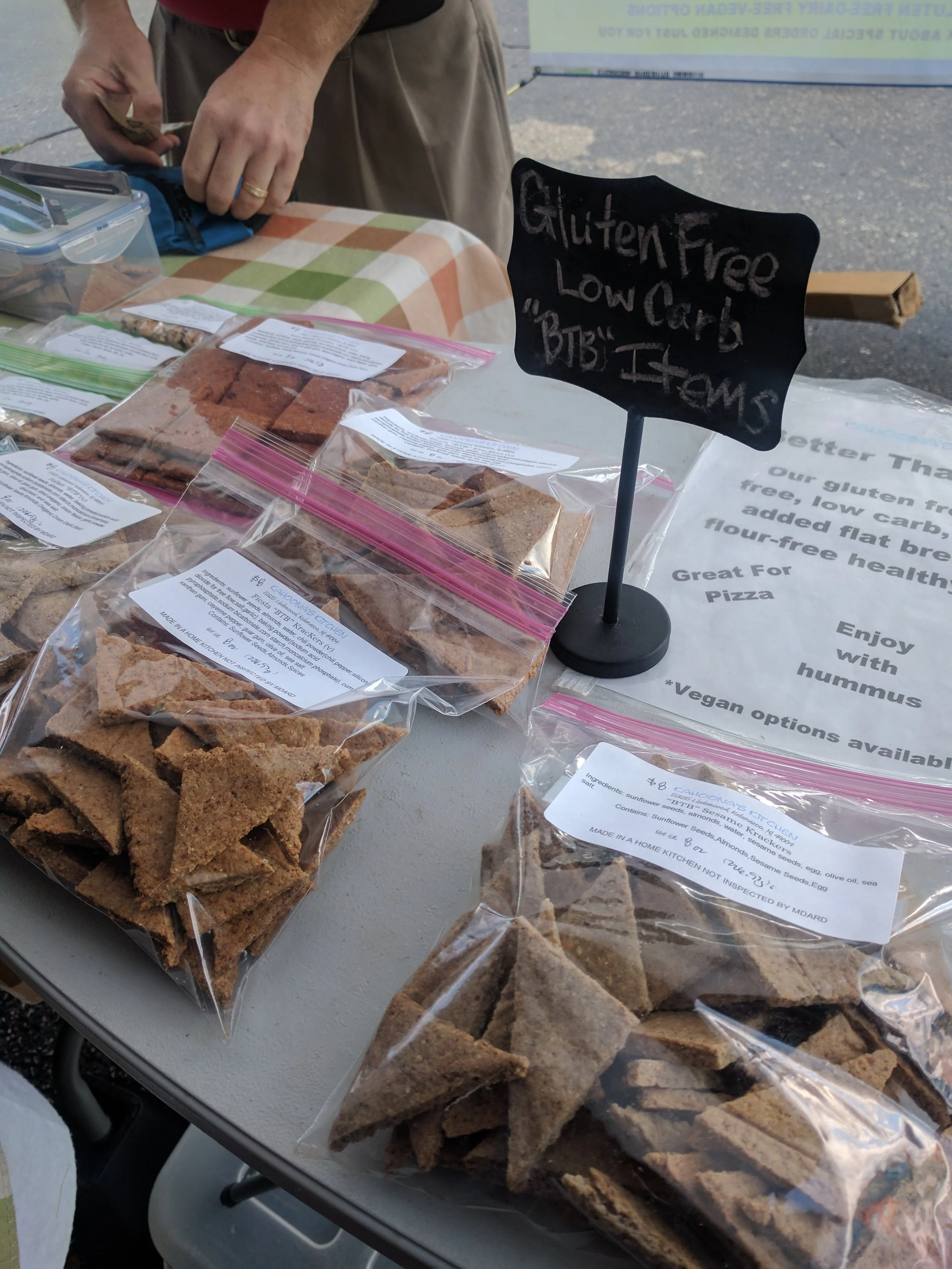 Kahoona's Ktchen flat breads