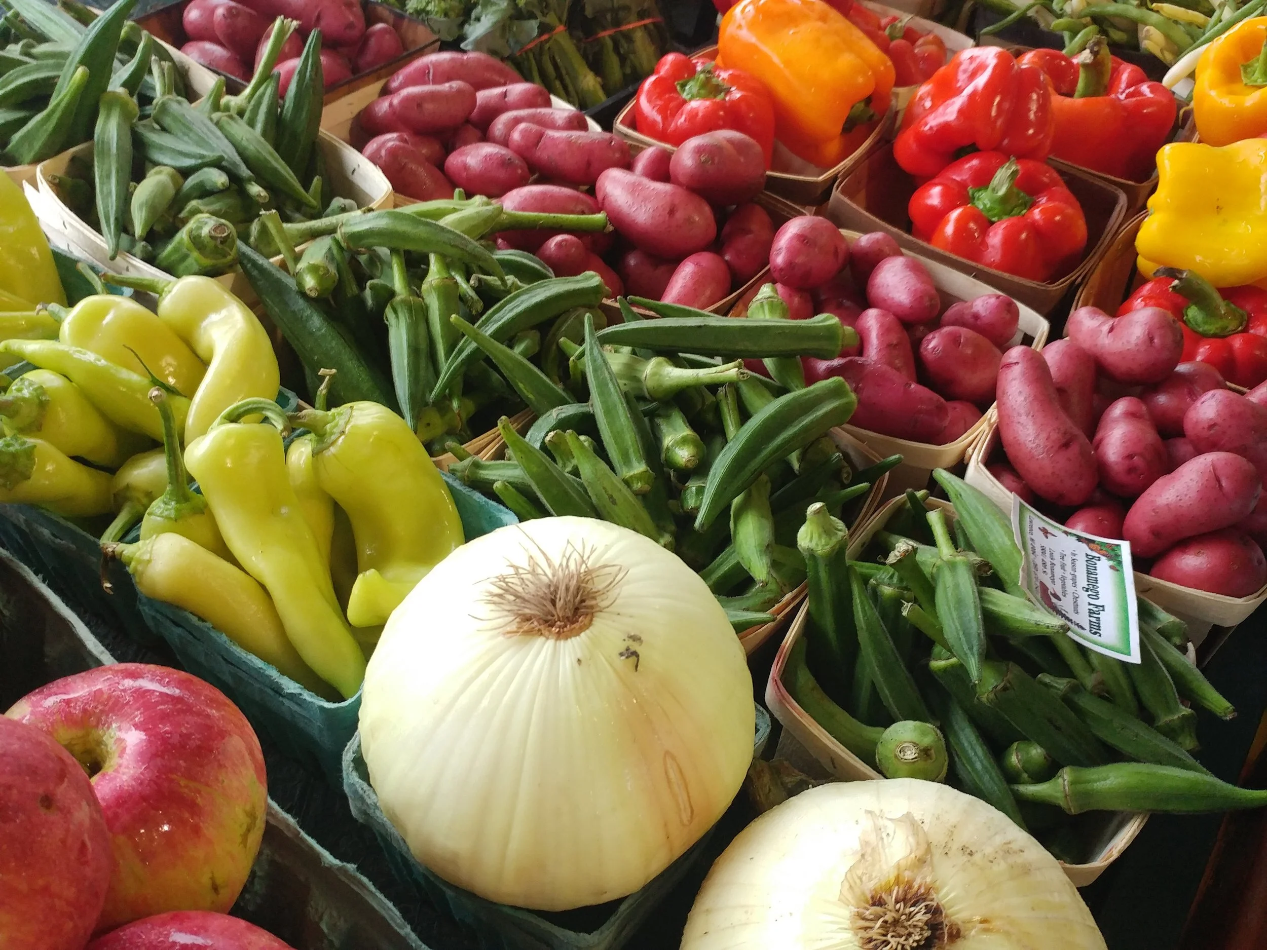 Okra, Corn, and Black Bean Salsa
