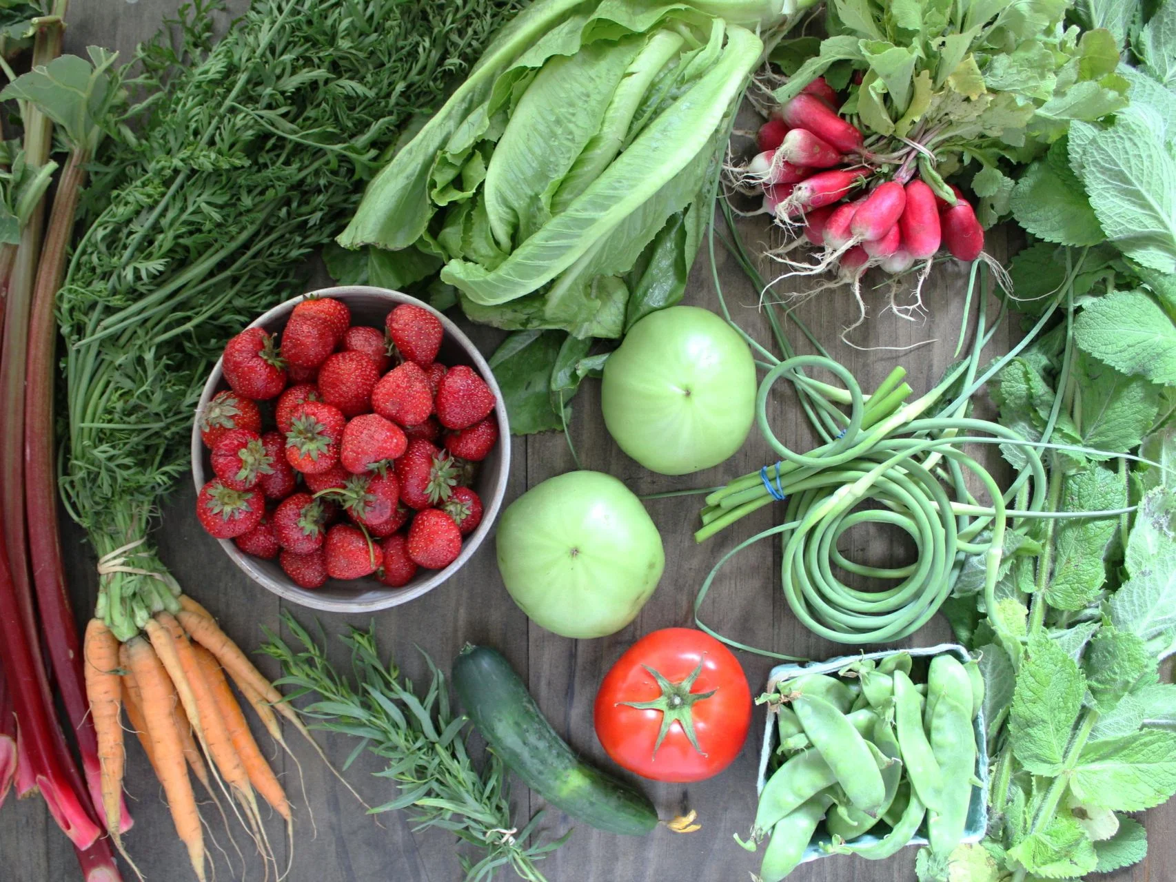 Week 6, 2018- Garlic Scapes