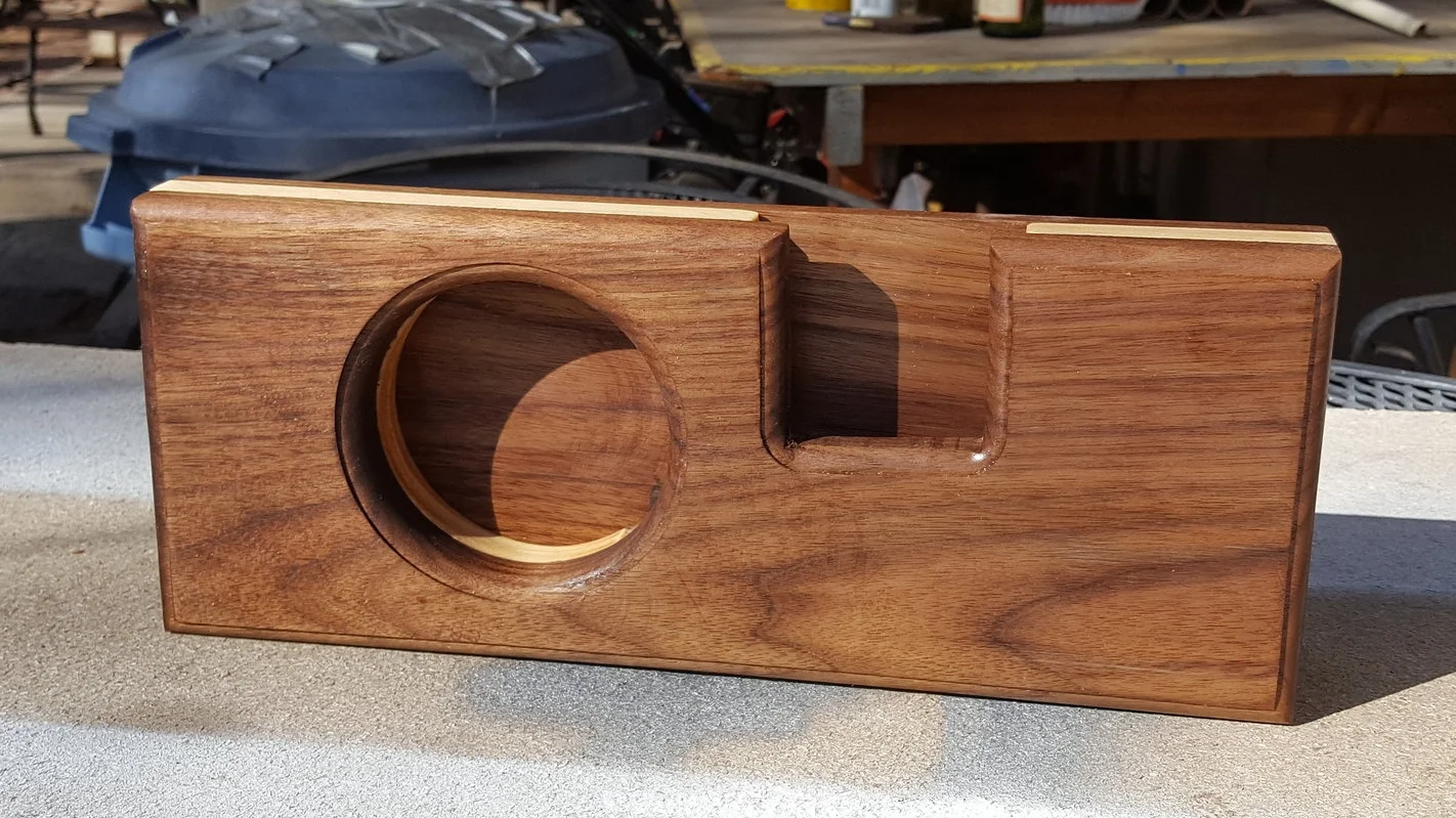 phone speaker wood