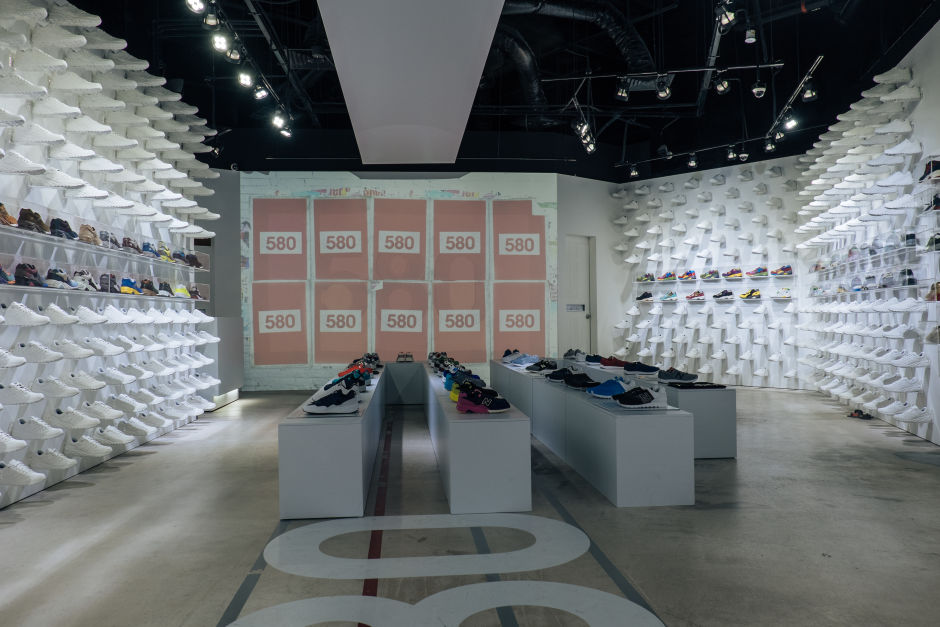 new balance pop up store