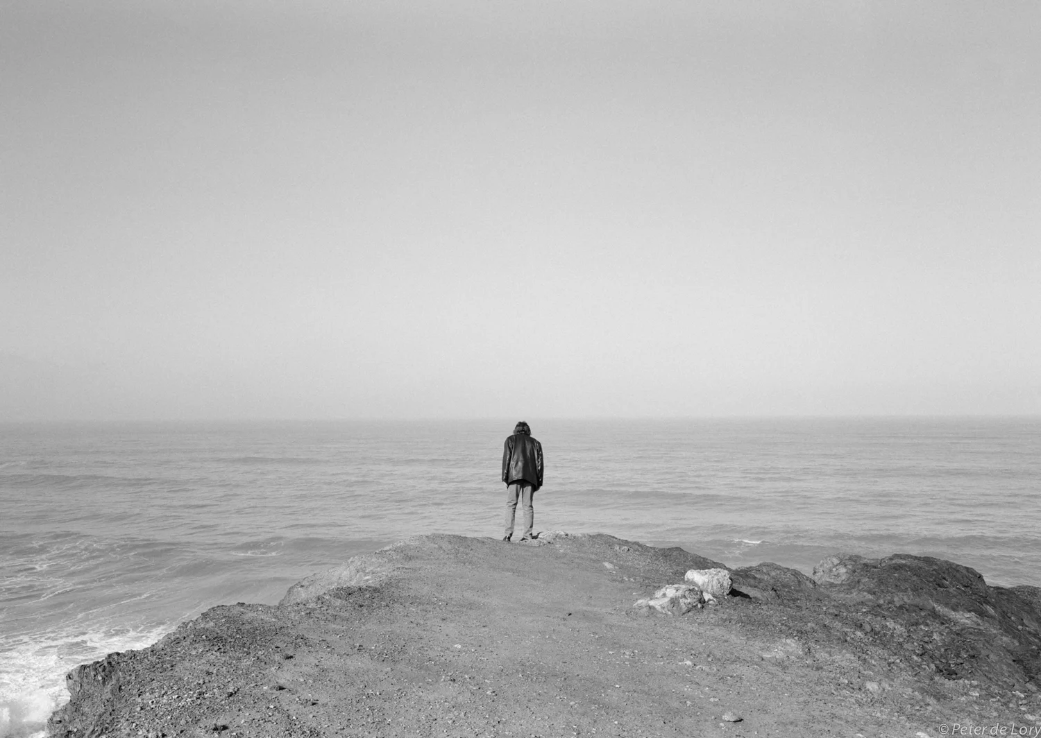 Artist Looking over the Edge, 2000