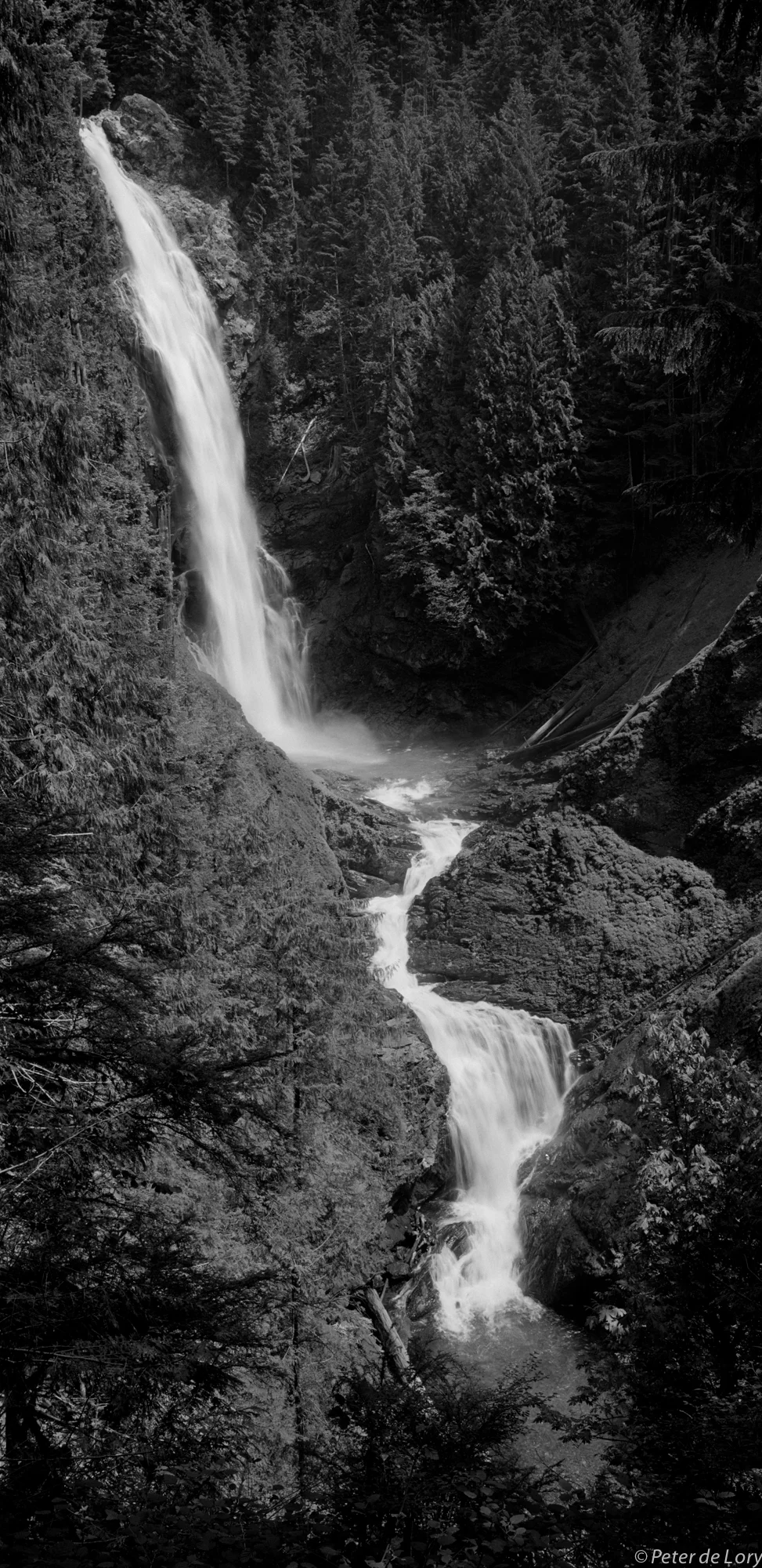 Wallace Falls, WA, 260ft. 2009