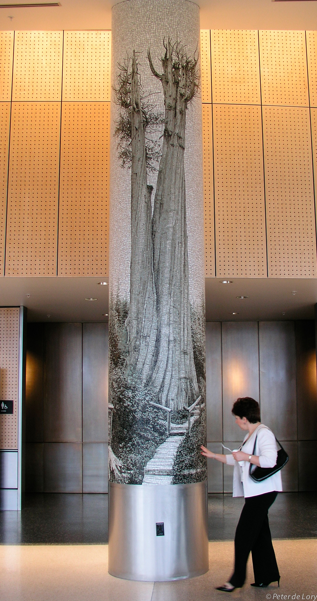 Touching Champion, South Concourse, Sea-Ta Airport, 2004
