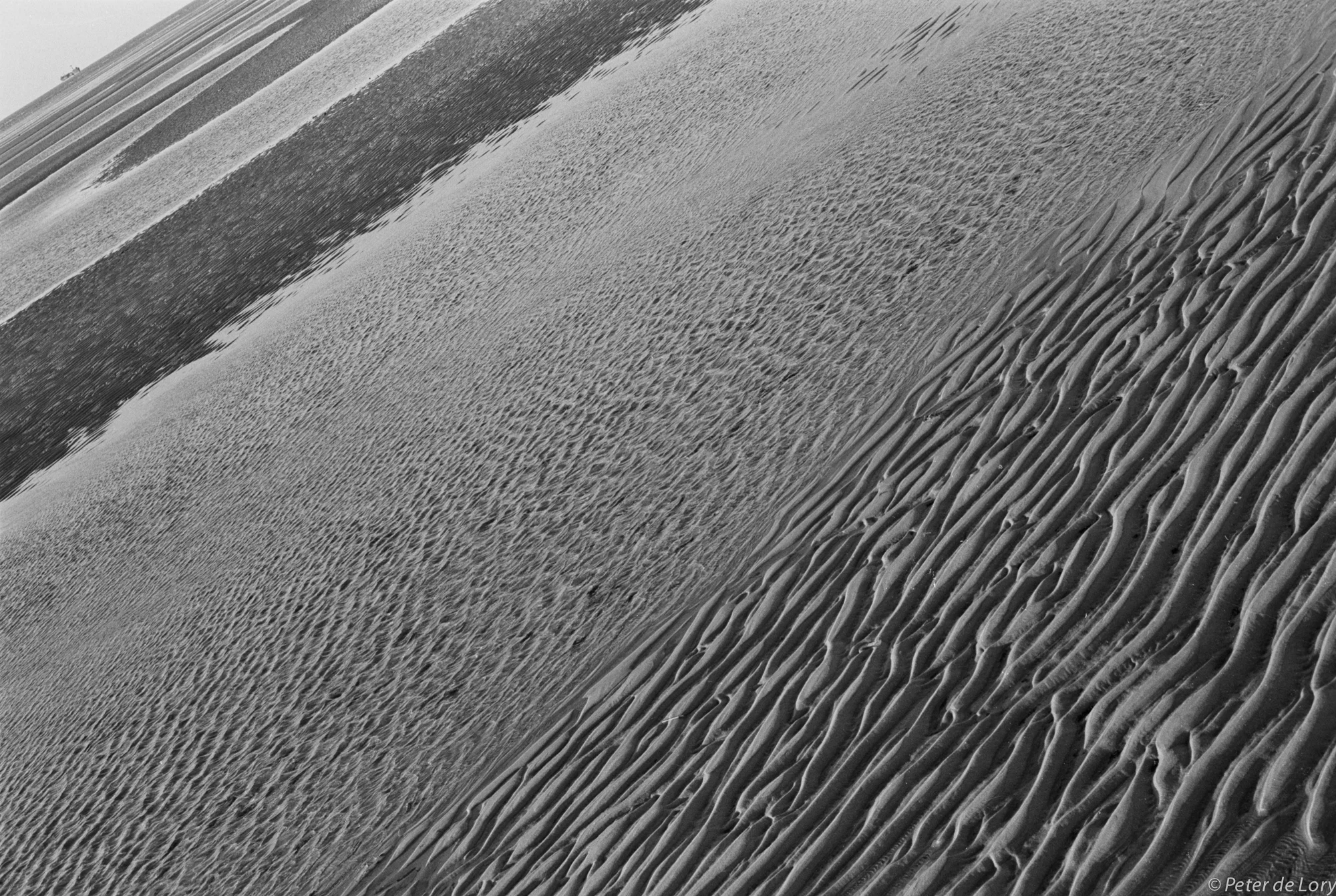 Low Tide, Target Ship, Cape Cod Bay, Eastham, 1973