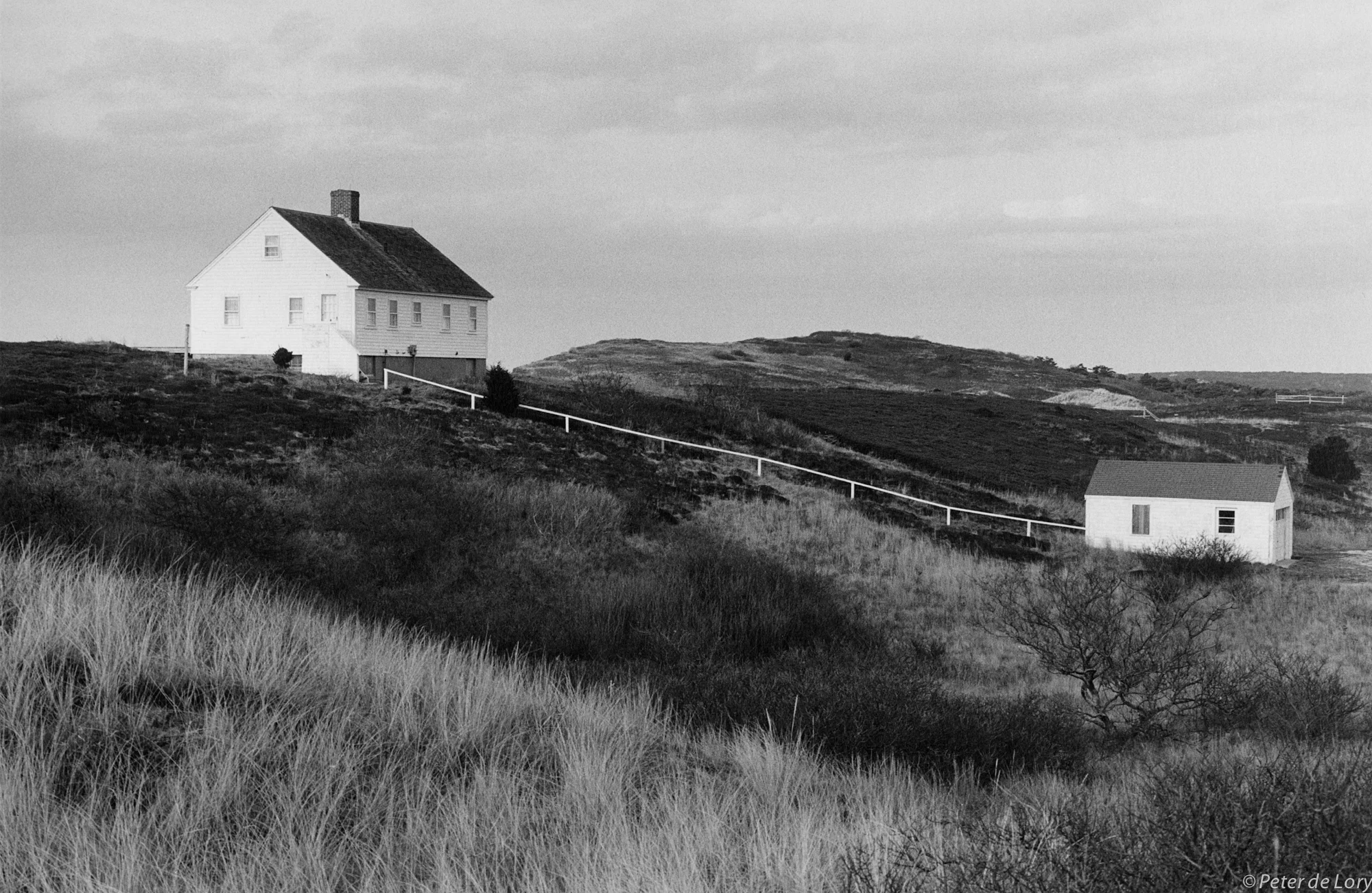 Edward Hopper’s Summer House and Garage, Truro, 1984