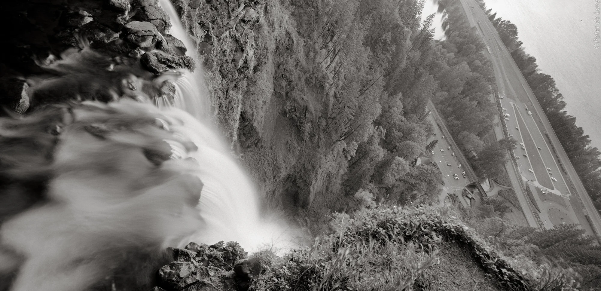 Top of Multnomah Falls, OR, 620 ft , 2009