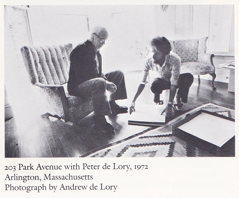 Minor White with Peter de Lory