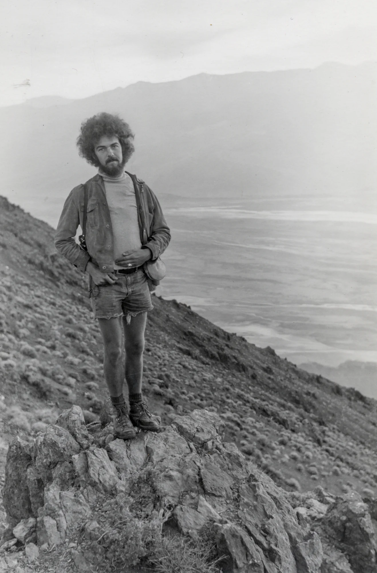 Dantes View, Death Valley, 1970 , photo Alan Becker