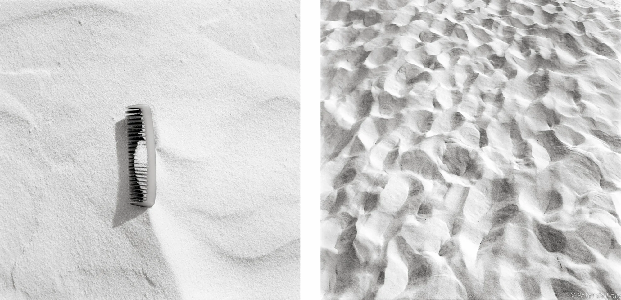 Comb in the Dunes, White Sands, 1994