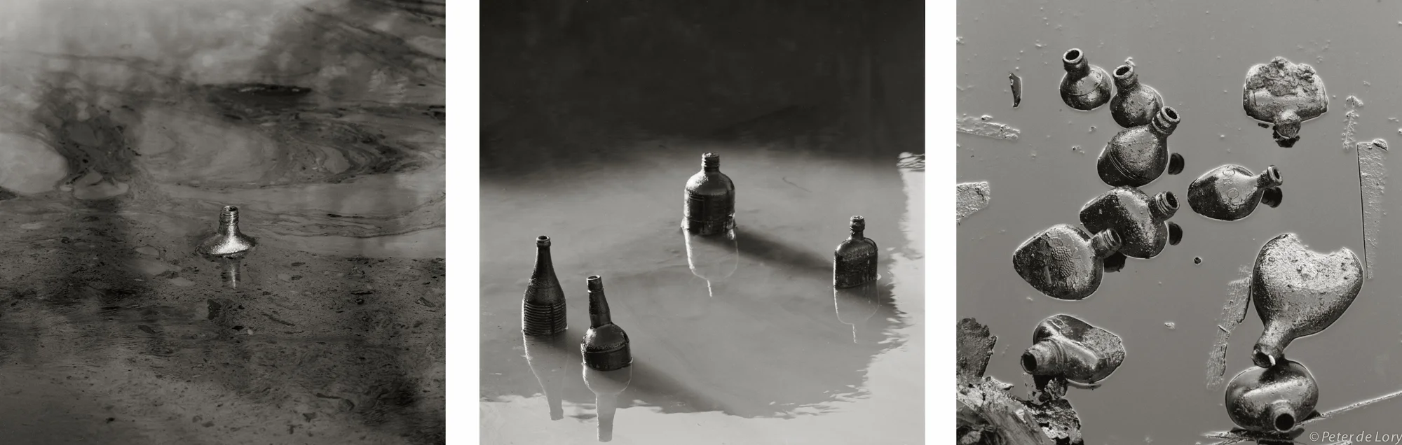 Bottle in Oil, Excavation, WA, 2006