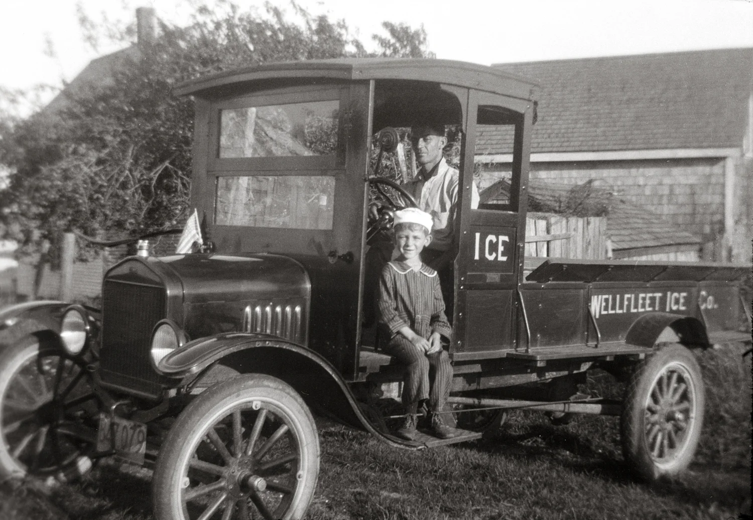 James De Lory and James Lawrence De Lory Jr., Wellfeet, MA 1922