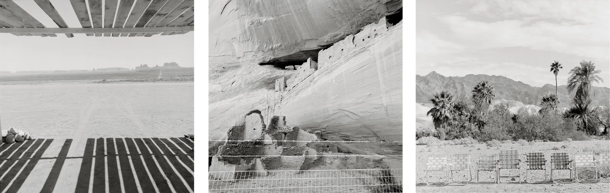 Observation Contained Looking over Monument Valley – Ruins, Canyon De Chelly, Arizona - Furnace Creek, Death Valley, California, 1991