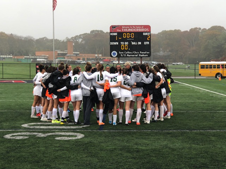  Girls Varsity Soccer Knocks Out League Champs Hills West: #8 seed beats #1 seed
