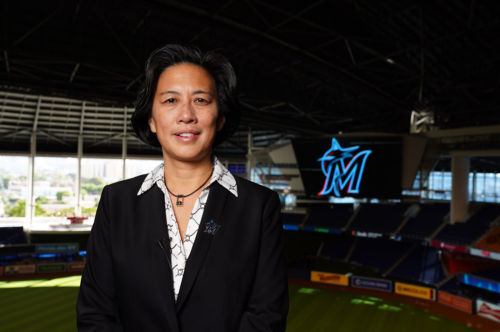 Miami Marlins General Manager, Kim Ng